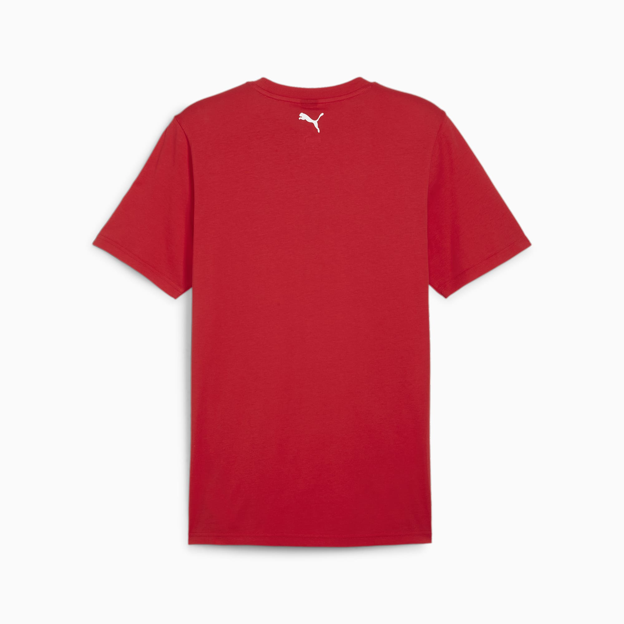 PUMA Scuderia Ferrari Race Big Shield Motorsport erfgoed-T-shirt, Rood