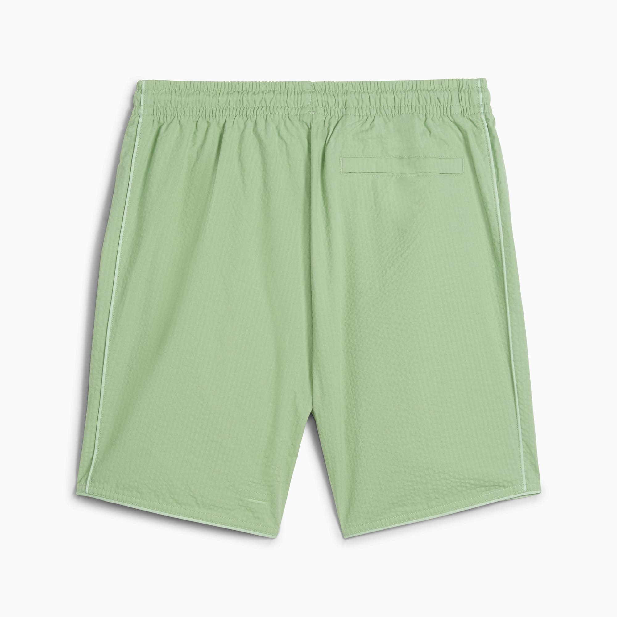 PUMA MMQ seersucker short, Groen