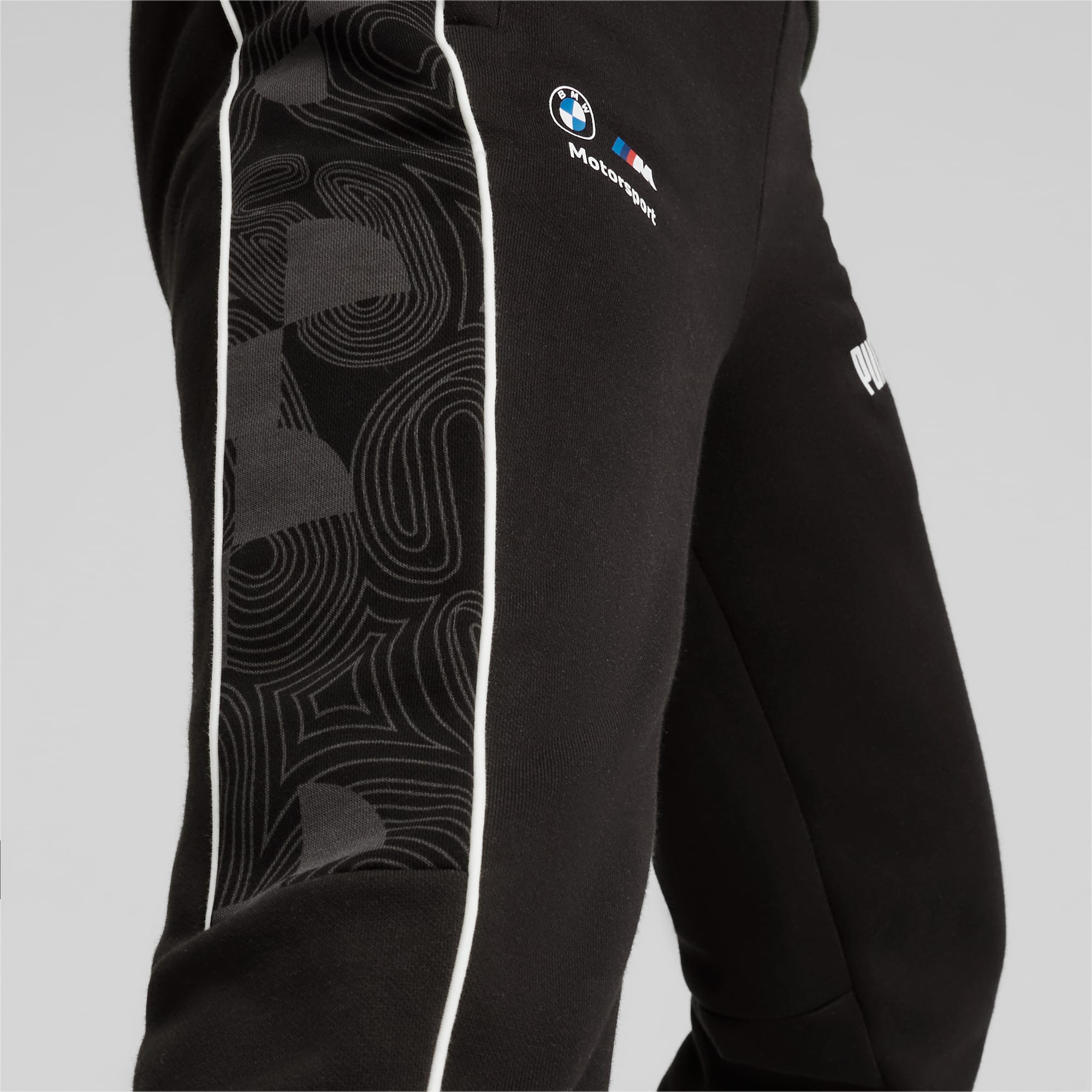 PUMA BMW M Motorsport Sds Youth Sweatpants, Black, Size 128, Clothing