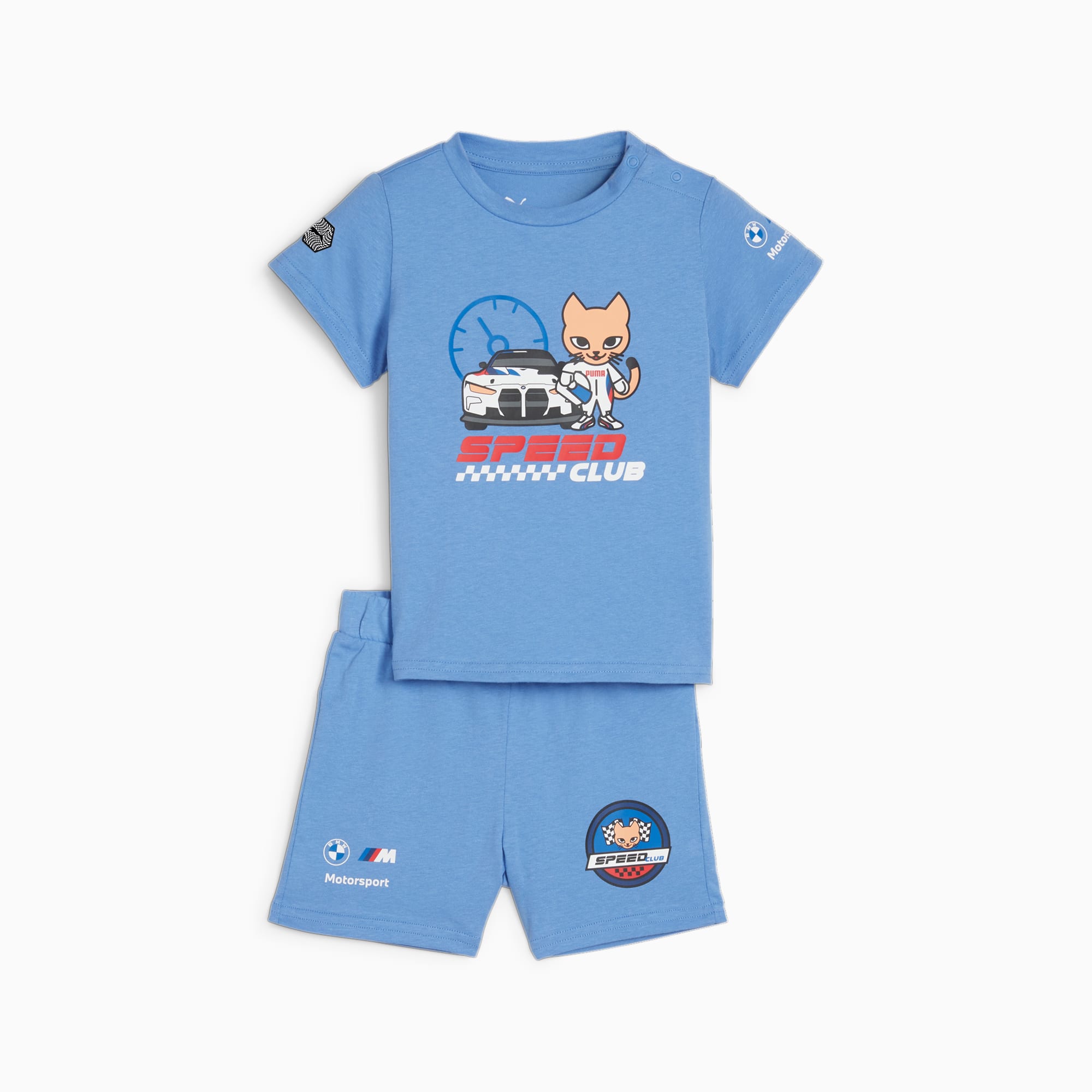 PUMA BMW M Motorsport Baby Set Für Kinder, Blau, Größe: 68