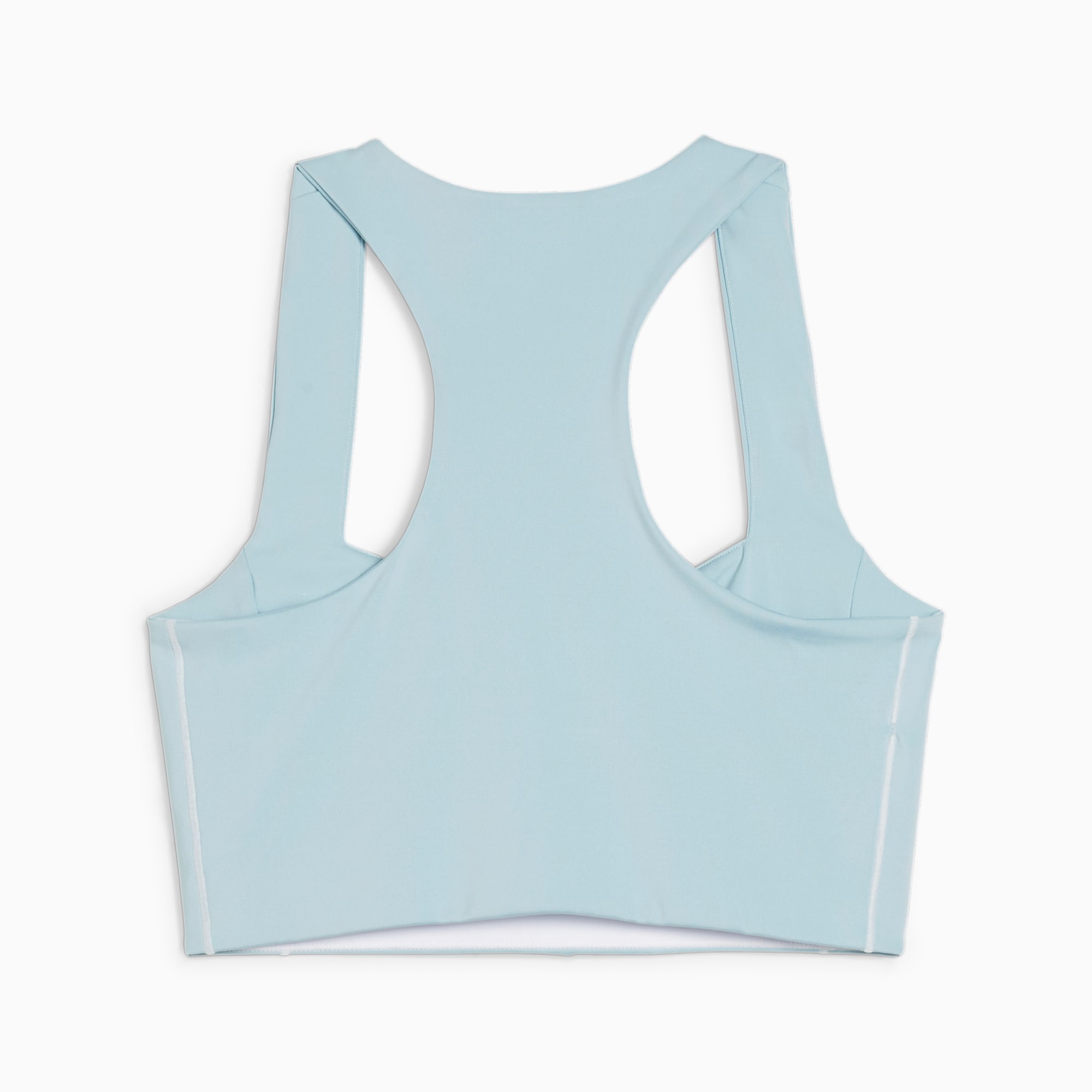 PUMA T7 crop top voor Dames, Turquoise Surf