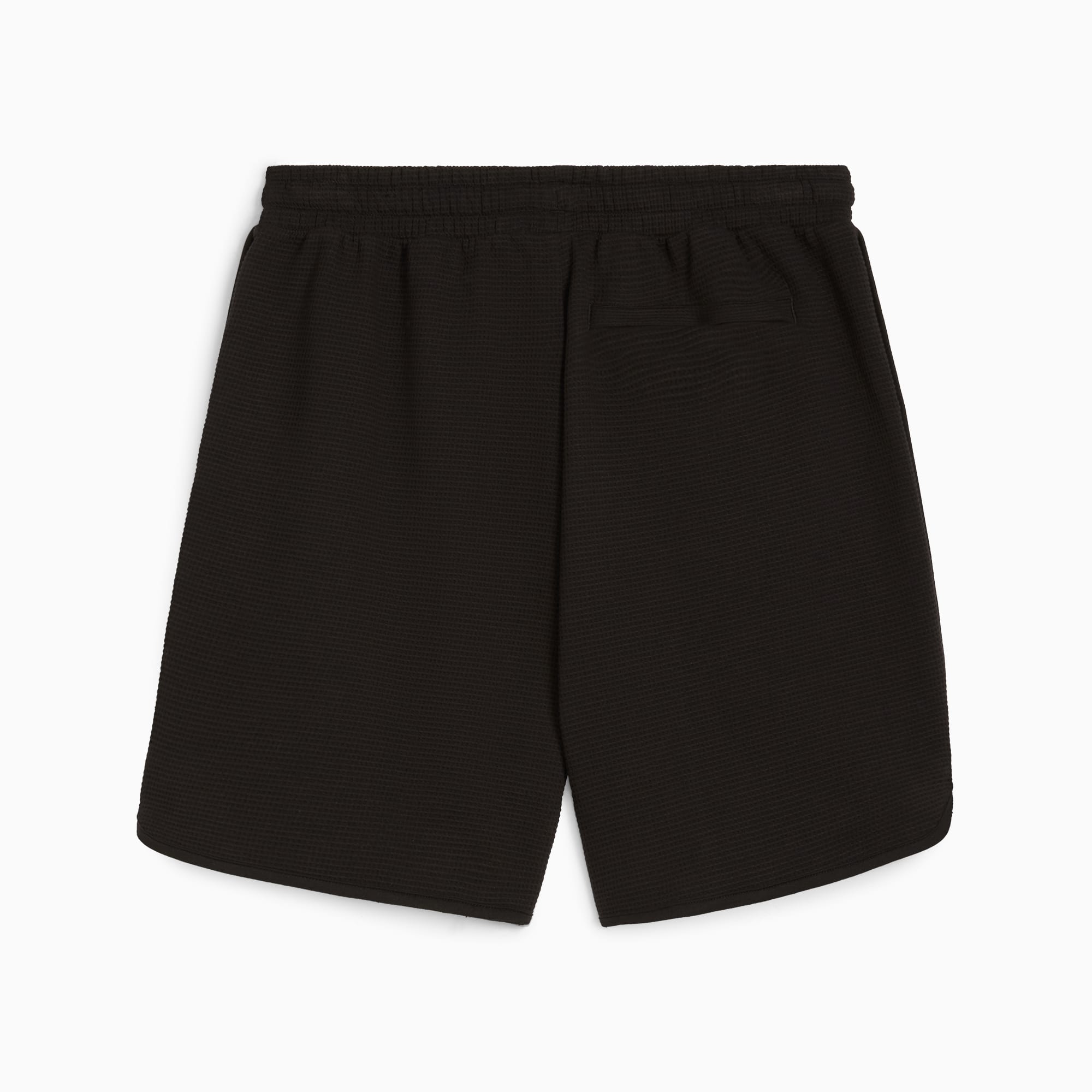 Korte broek met labelstitching