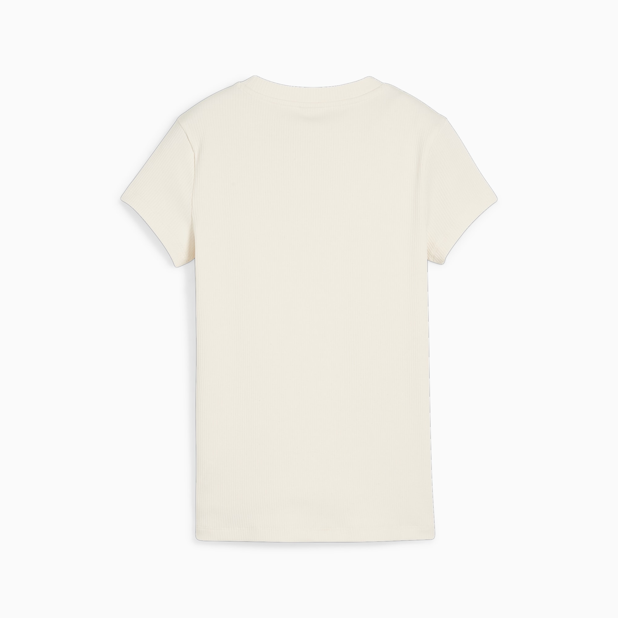 PUMA Classics geribbeld slim-fit T-shirt, No Color