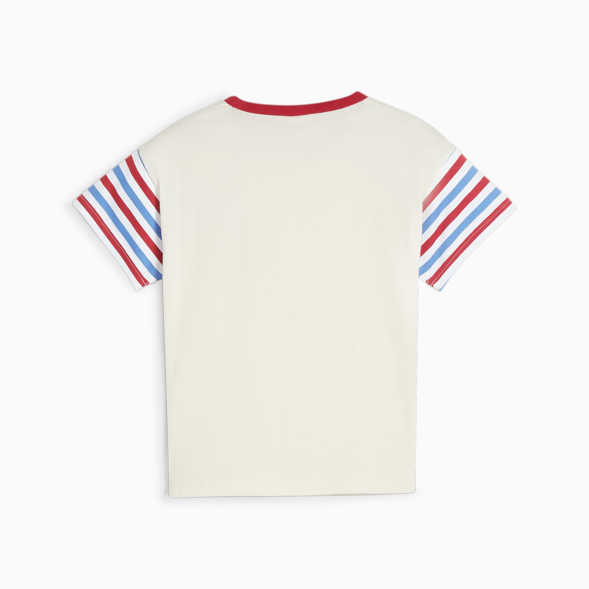 PUMA Camiseta Summer Camp Classics Para Niño, Marrón/Rojo