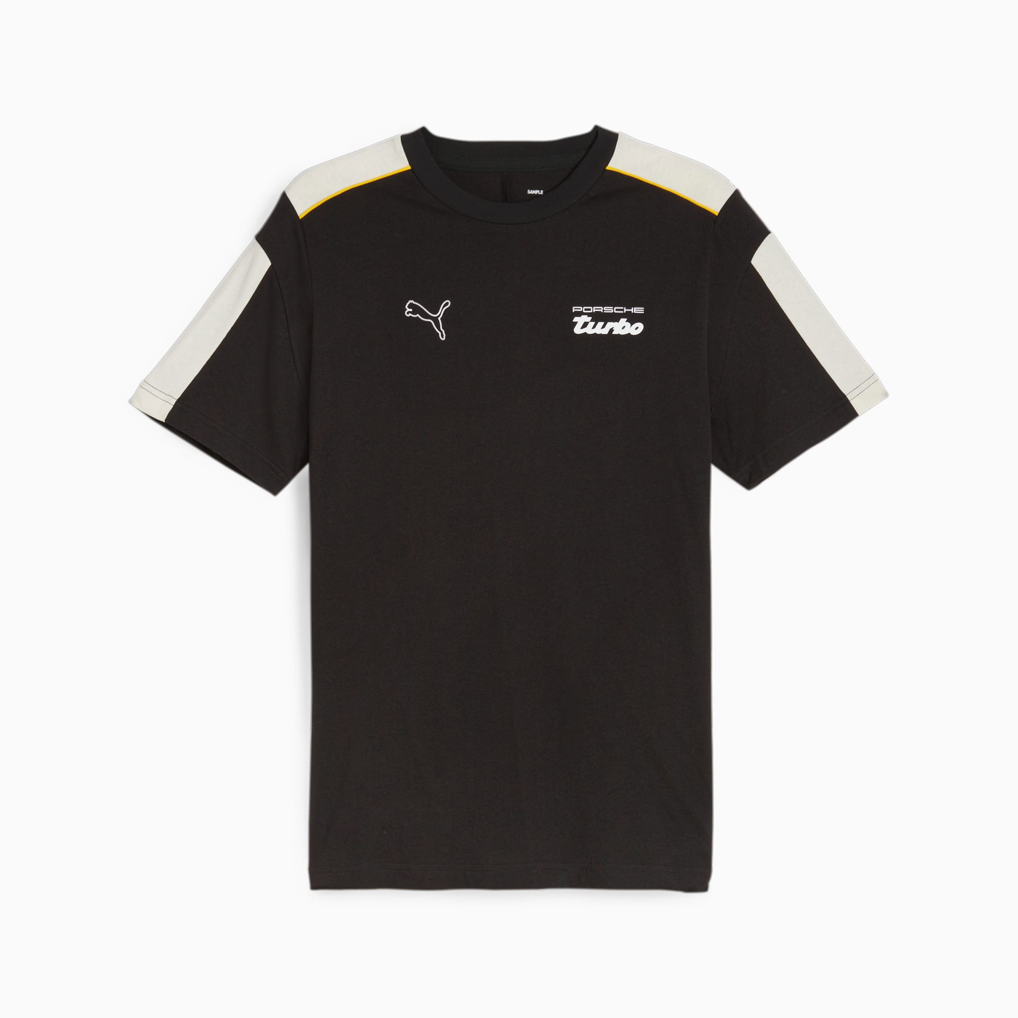 PUMA Porsche Legacy Mt7 Men's Motorsport T-Shirt, Black, Size XS, Clothing