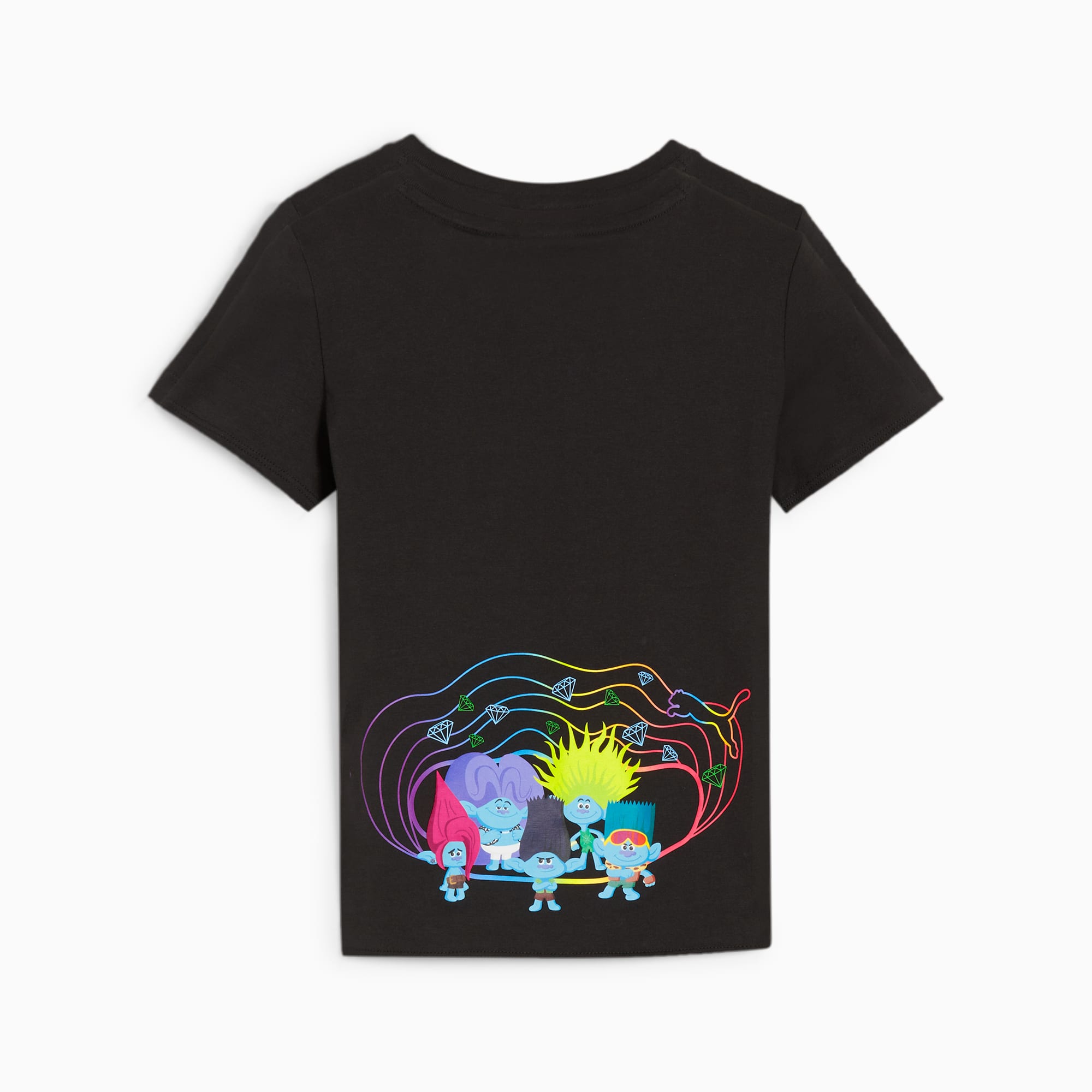PUMA x TROLLS T-shirt, Zwart