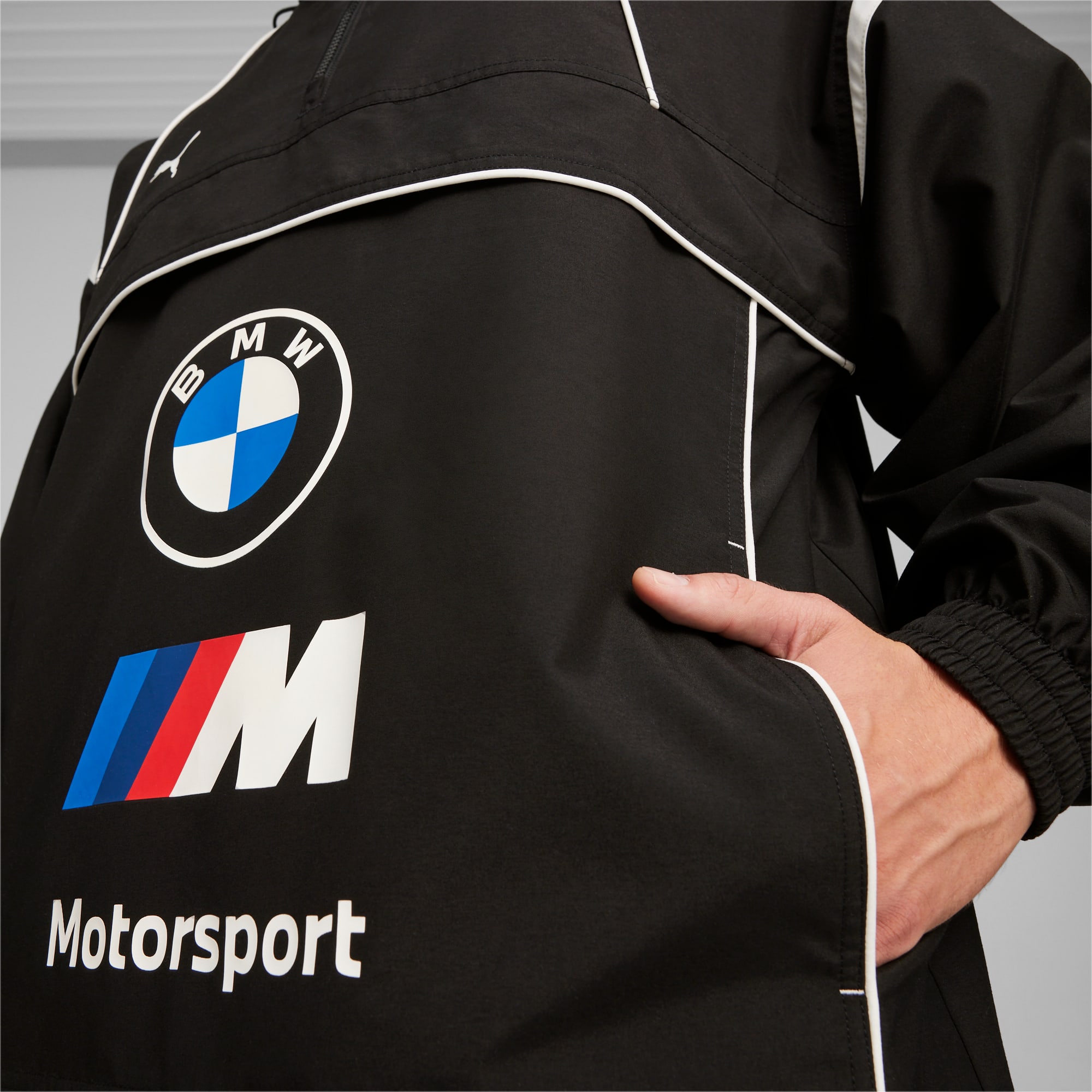 PUMA BMW M Motorsport Racejack Voor Heren, Zwart
