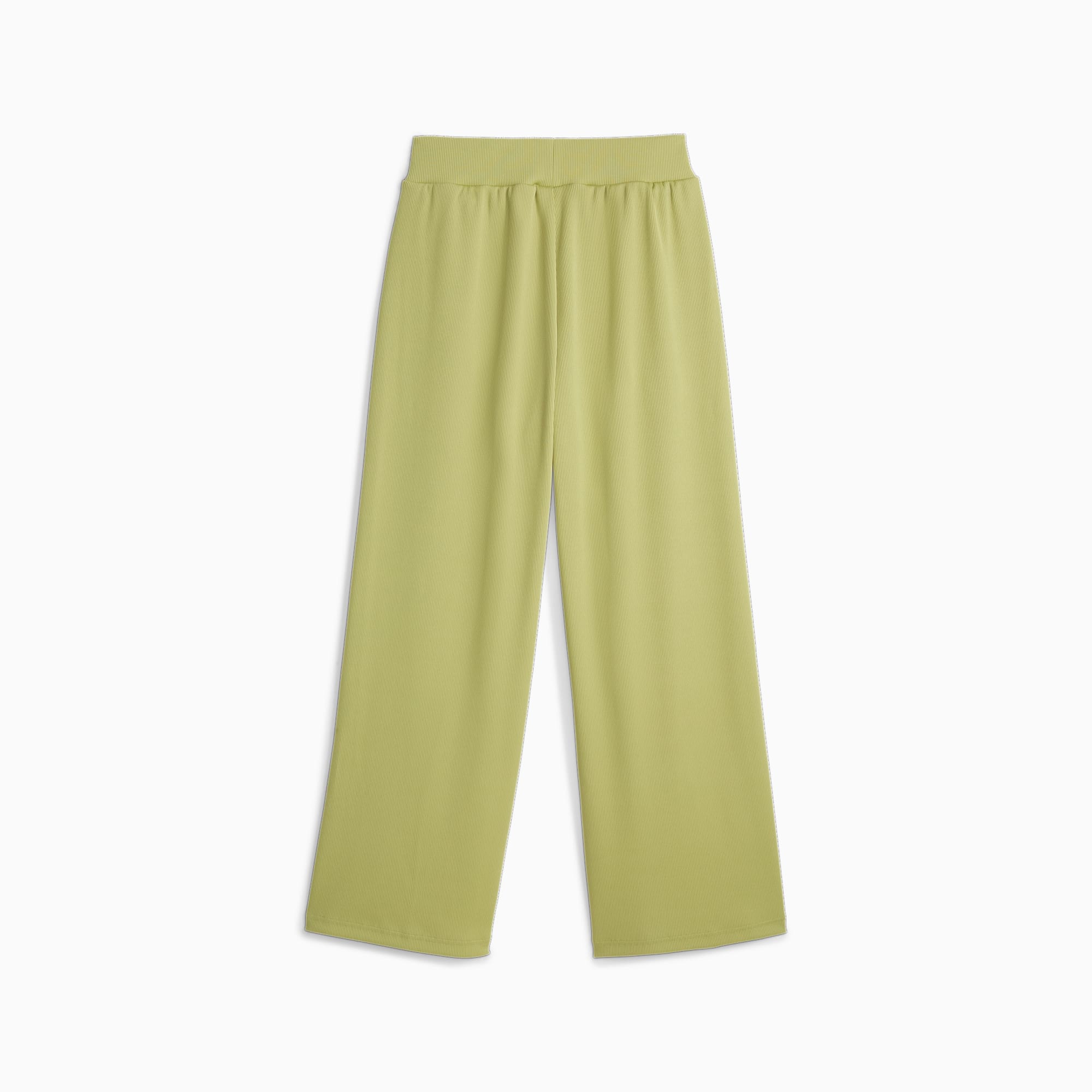 Pantaloni A Coste Classics Da Donna, Verde/Altro