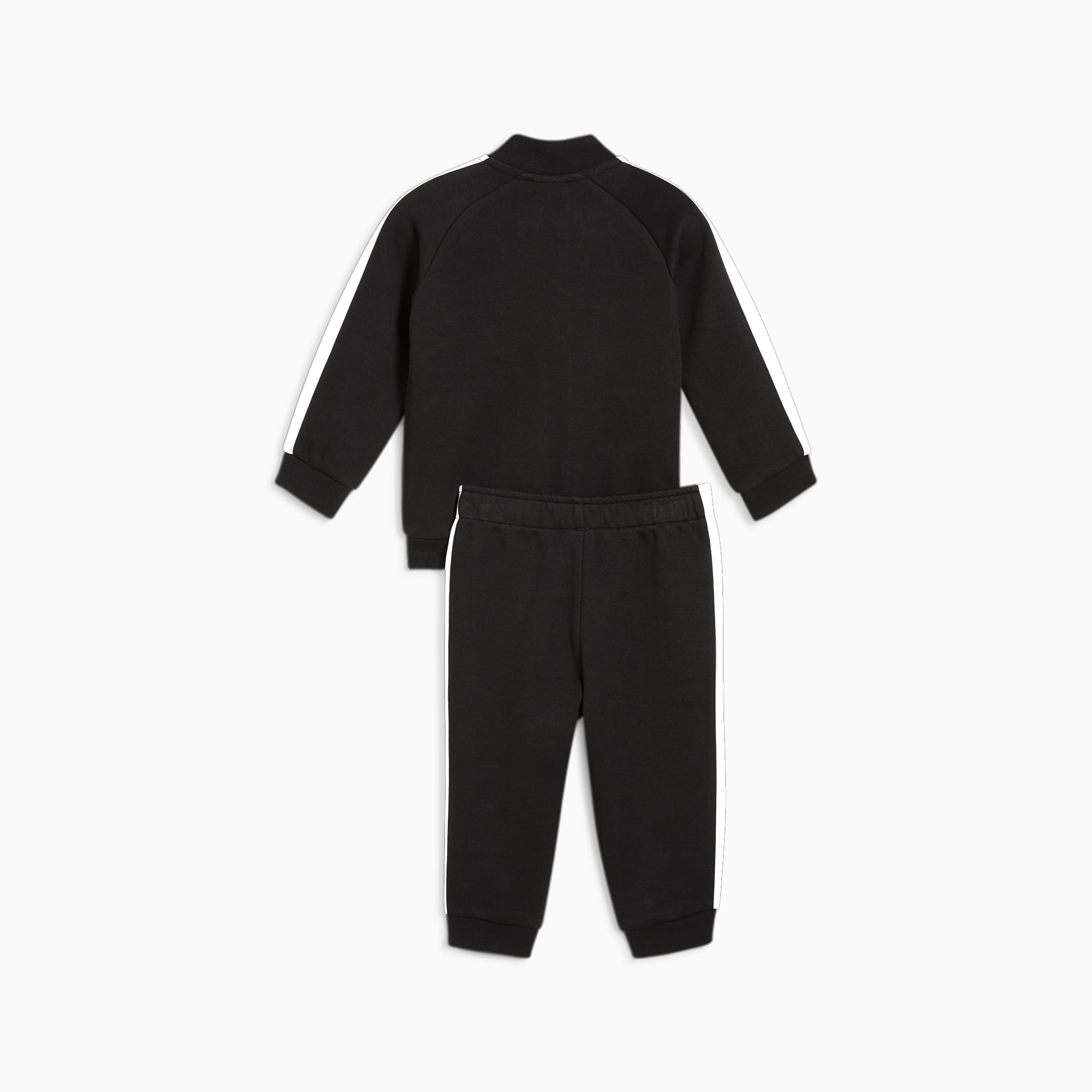 PUMA MINICATS T7 ICONIC Trainingsanzug Baby Für Kinder, Schwarz, Größe: 104, Kleidung