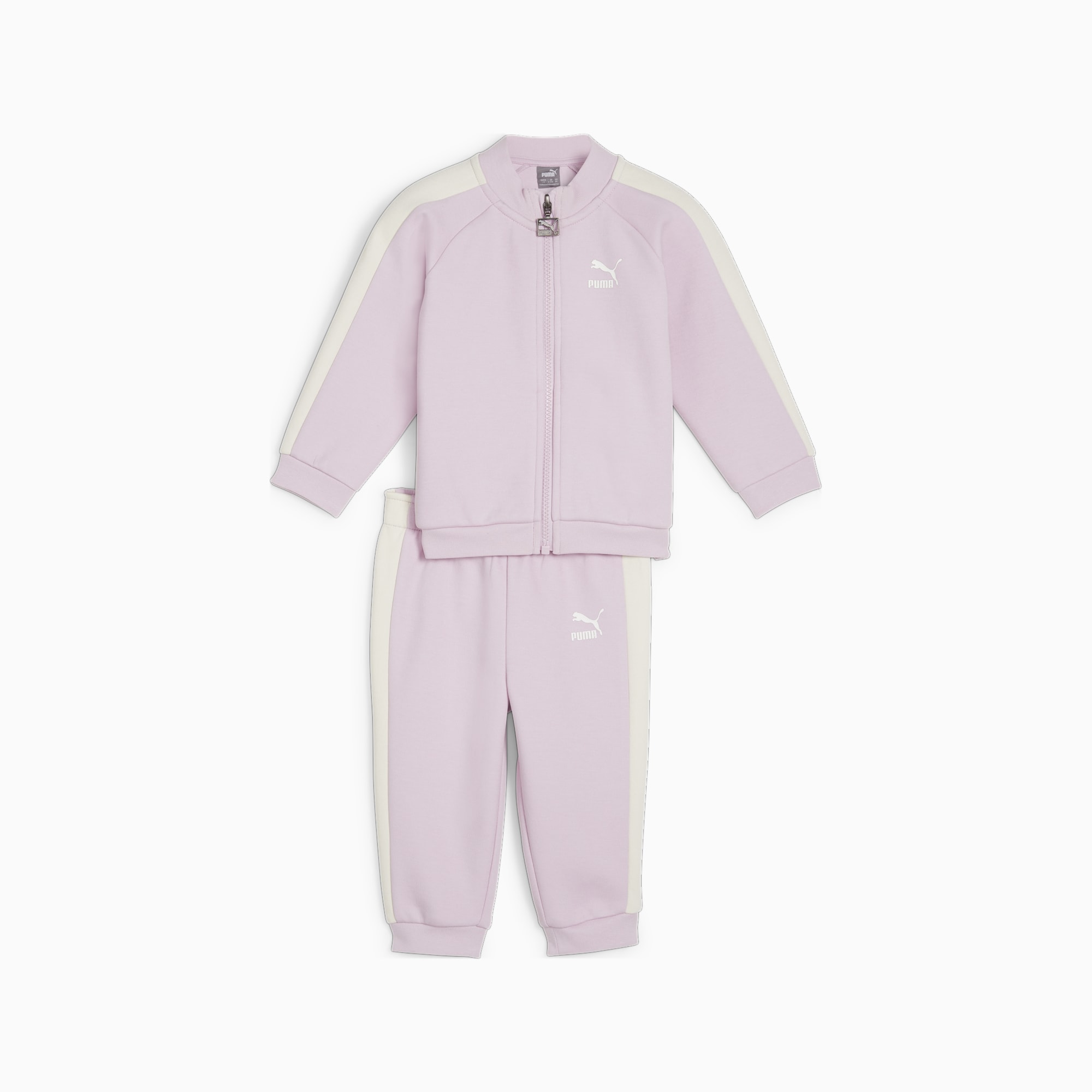 PUMA MINICATS T7 ICONIC Trainingsanzug Baby Für Kinder, Lila, Größe: 104, Kleidung