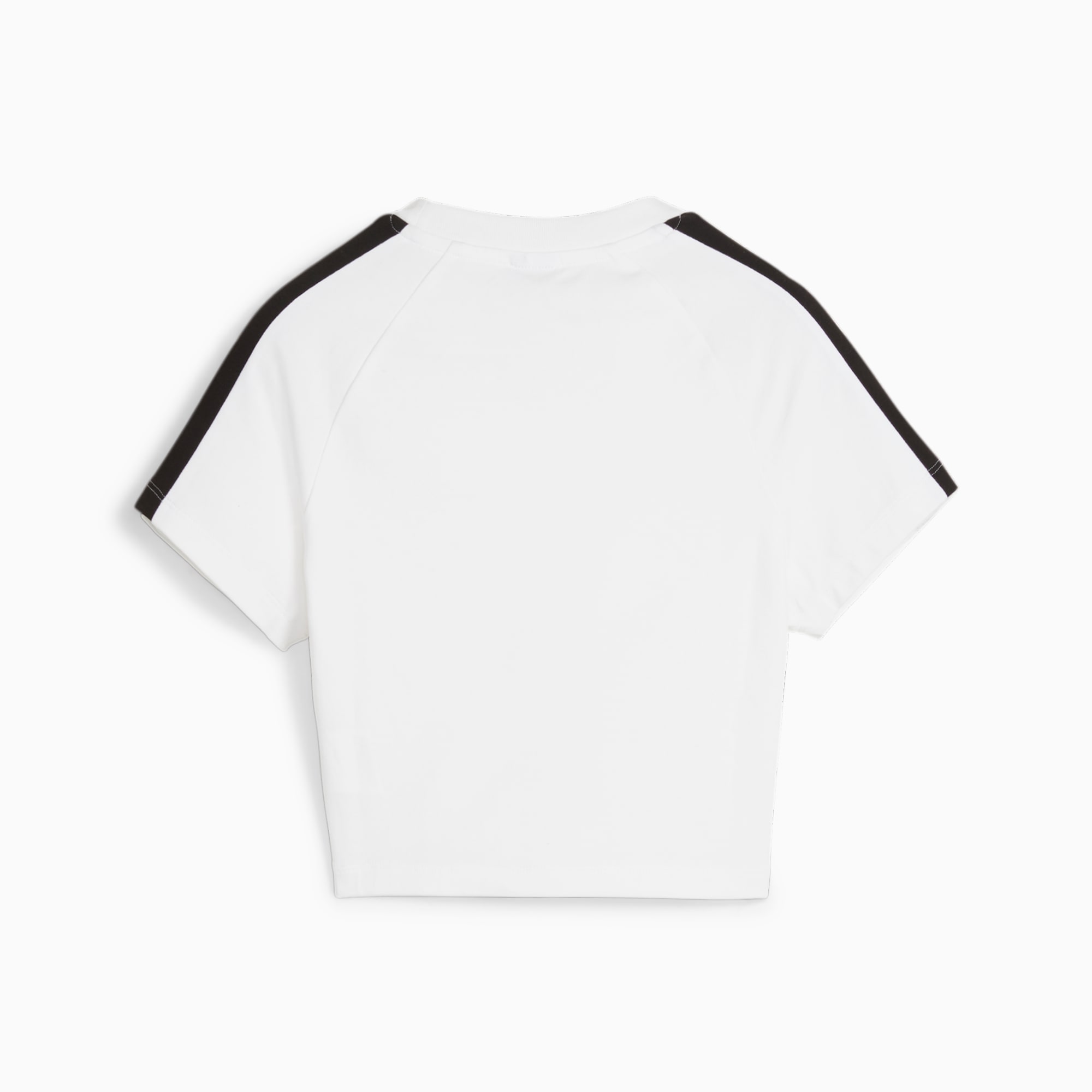 PUMA Iconic T7 Women's Baby T-Shirt, White, Size XS, Clothing