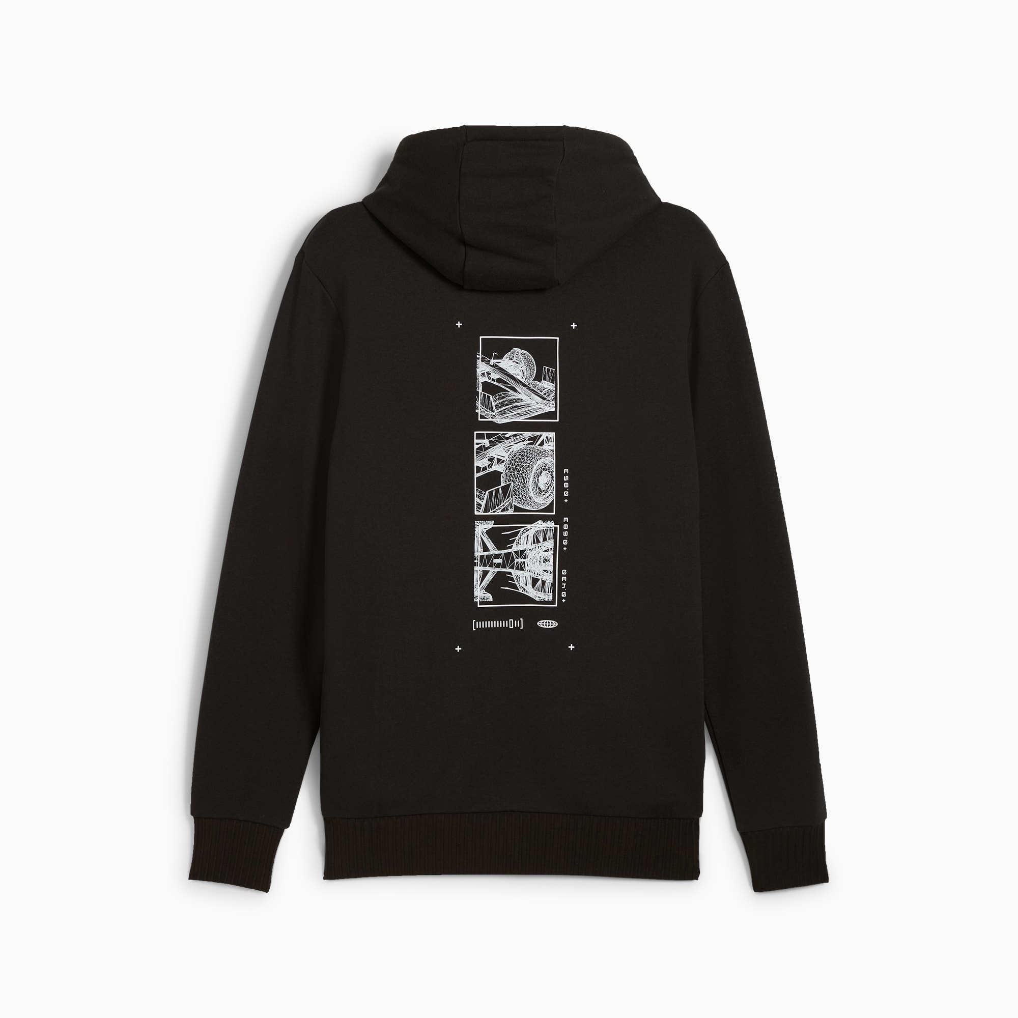 PUMA F1® Graphic hoodie, Zwart