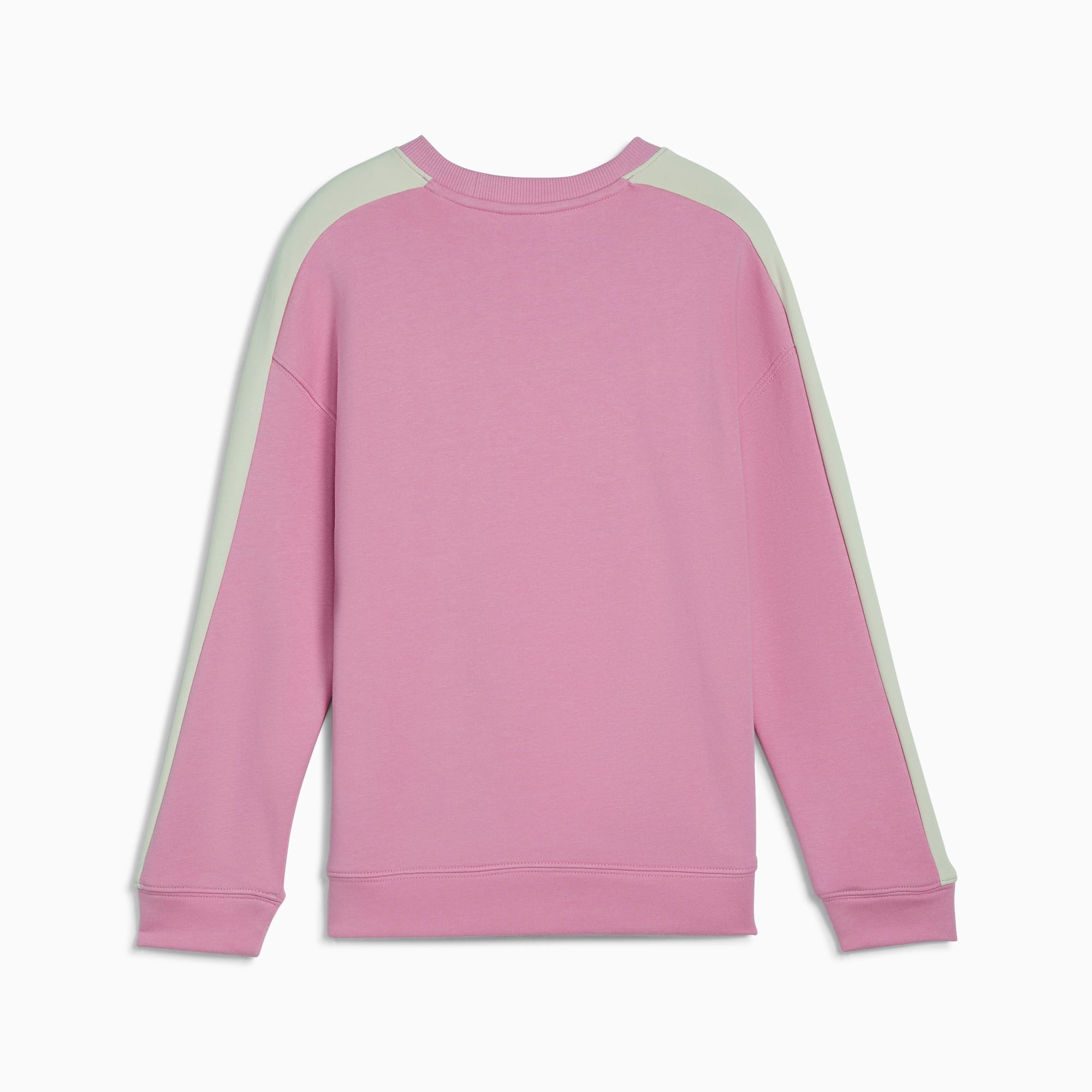 PUMA T7 top met ronde hals en lange mouwen, Mauved Out