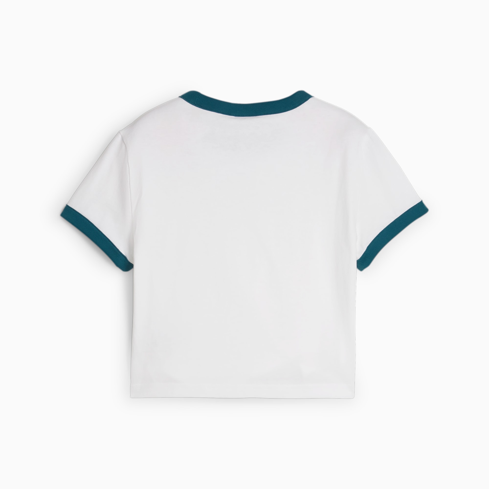 PUMA DOWNTOWN grafisch baby T-shirt voor Dames, Wit