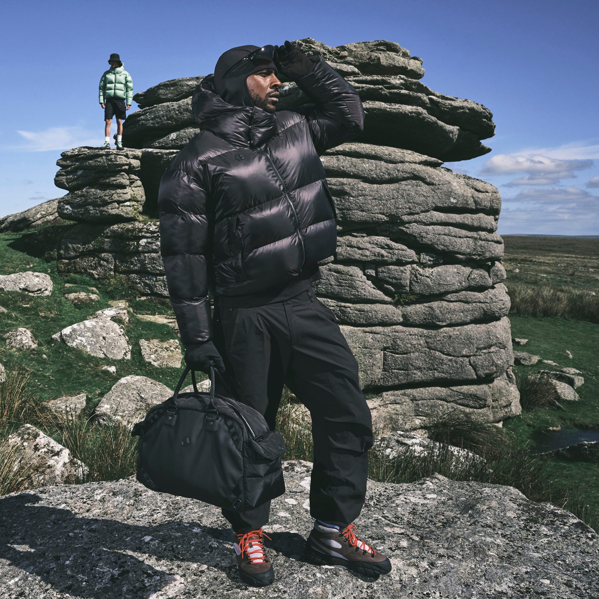 Giacca puffer PUMA x SKEPTA da uomo, Nero/Altro