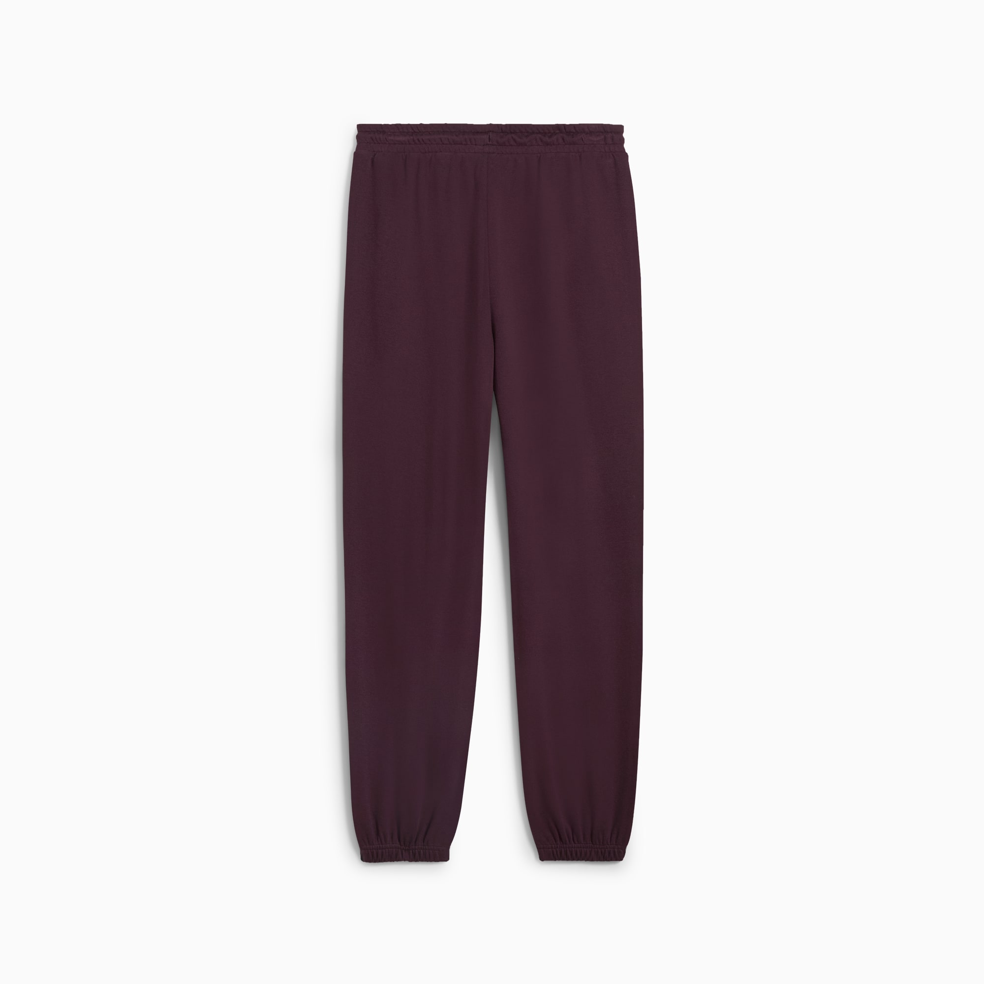 PUMA CLASSICS+ relaxte joggingbroek, Midnight Plum