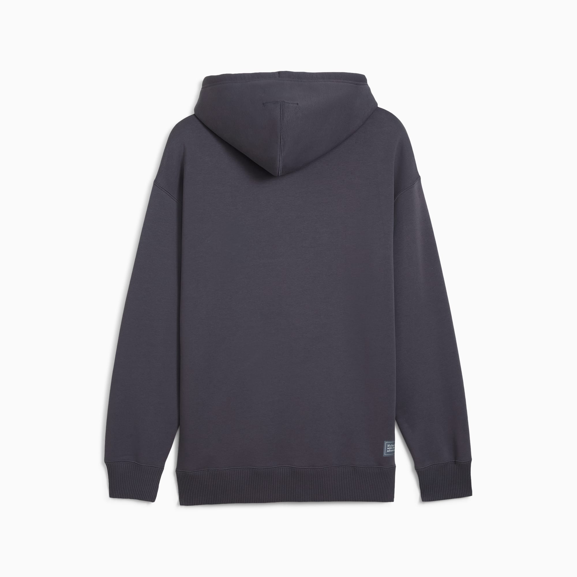 PUMA CLUB DE COURSE fleece hoodie unisex, Grijs