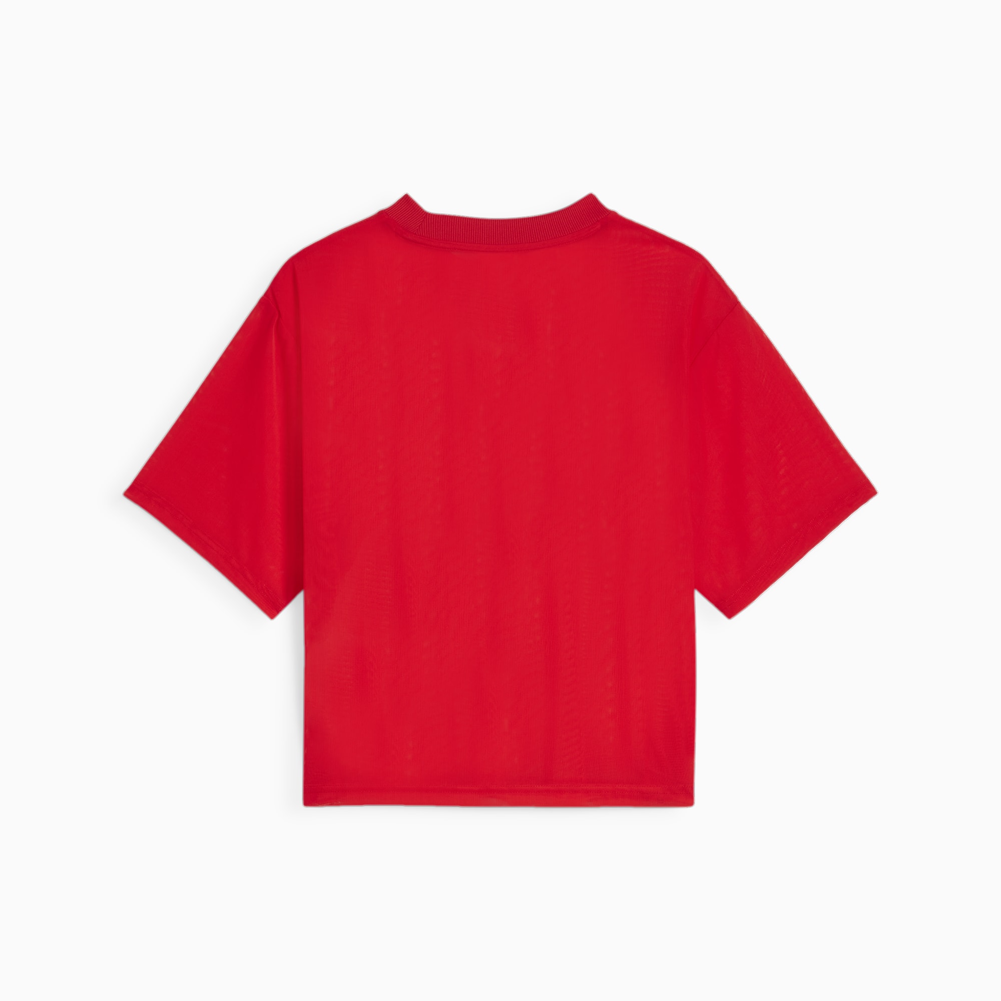 PUMA DARE TO mesh T-shirt voor Dames, Rood