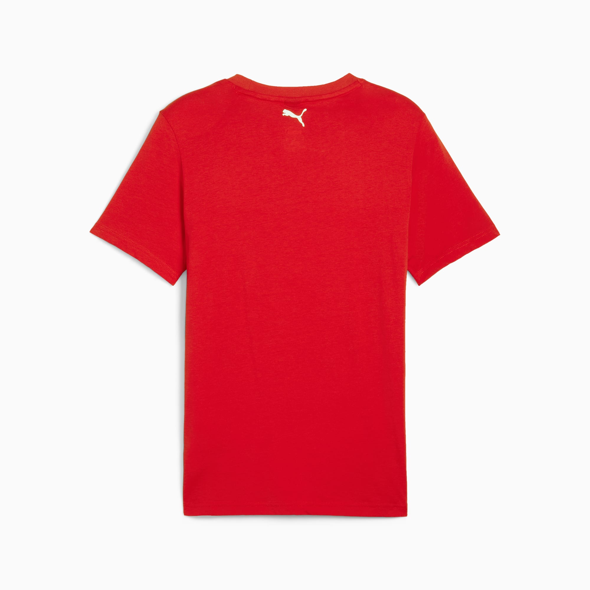 PUMA Scuderia Ferrari Race Big Shield T-shirt, Rood