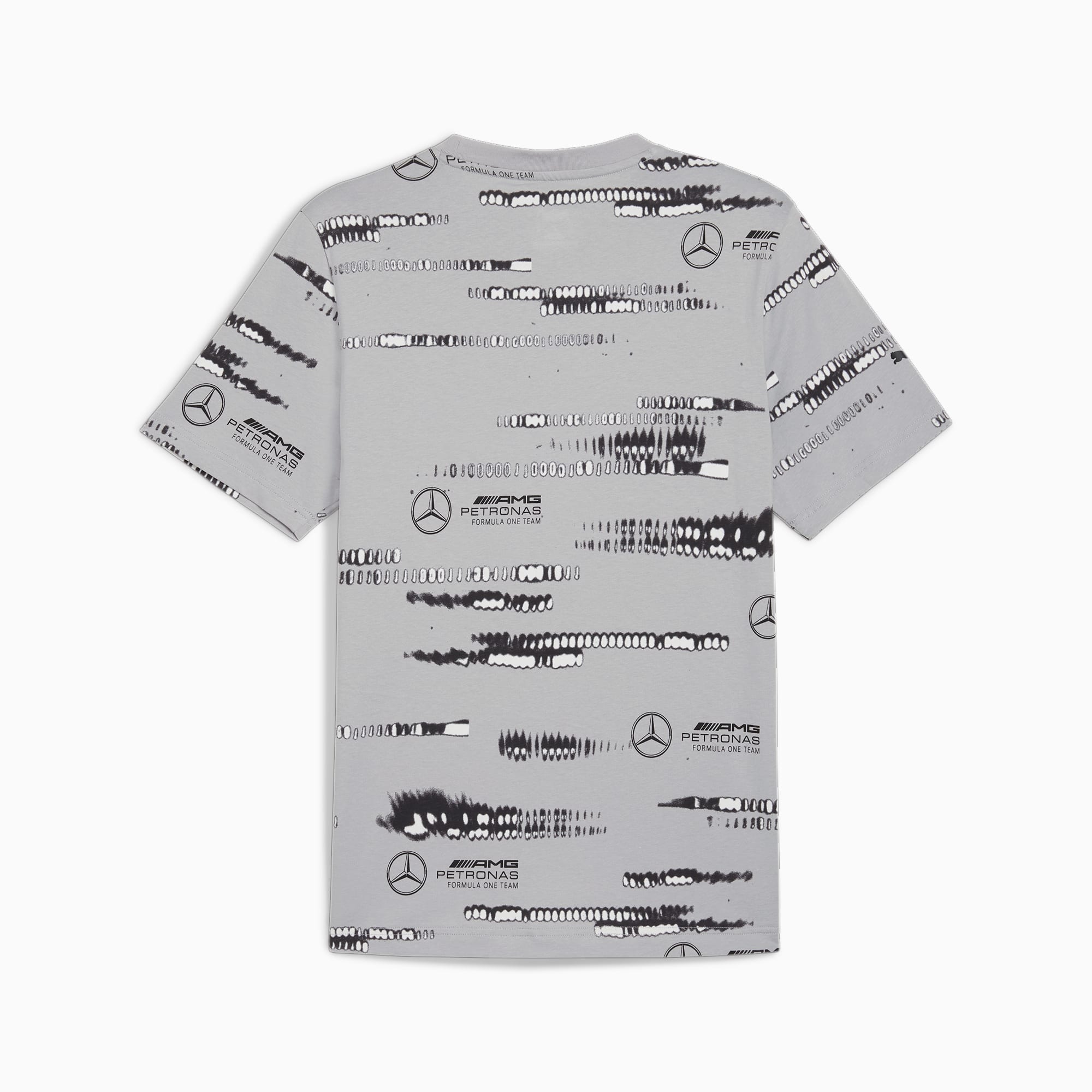 PUMA Mercedes-AMG Petronas F1® Logo T-shirt, Zilver