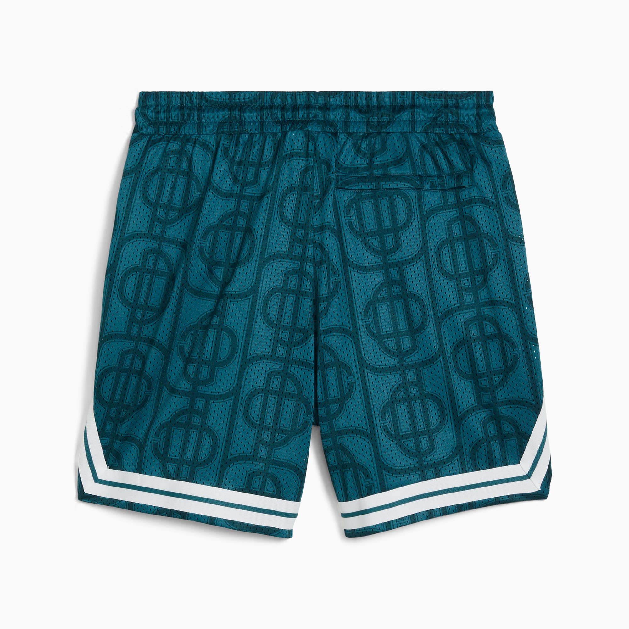 PUMA X PALM TREE CREW mesh short met all-over-print, Groen