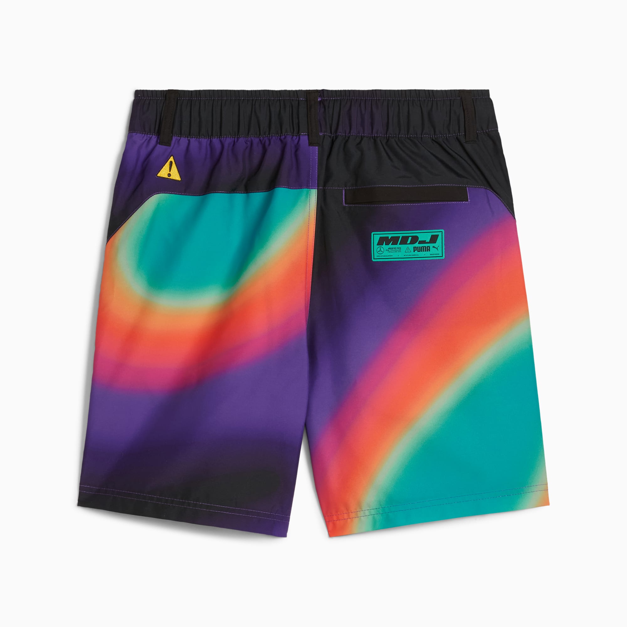 PUMA Mercedes-AMG Petronas Motorsport x MDJ geweven short, Groen