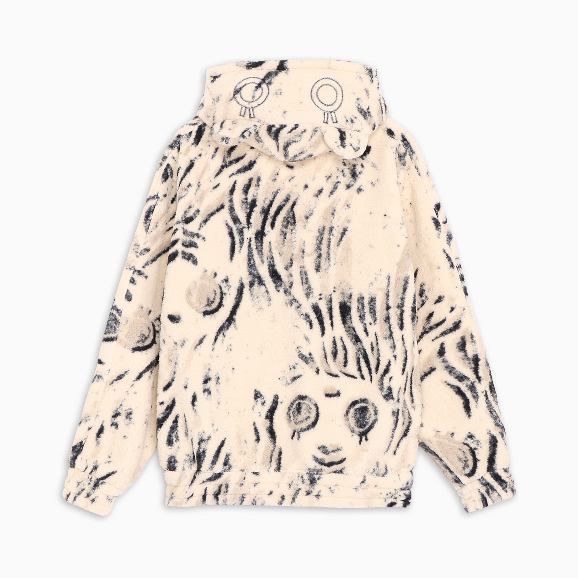 PUMA NEKO T7 Sherpa unisex hoodie, Alpine Snow