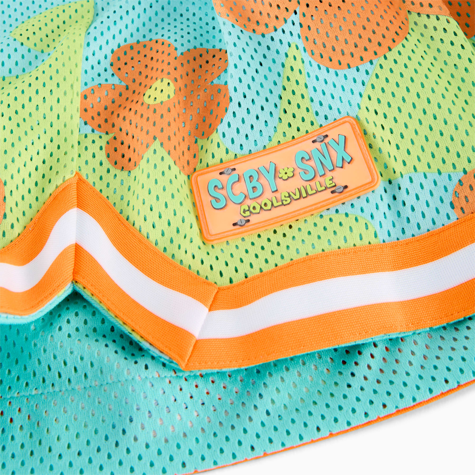 PUMA HOOPS x SCOOBY DOO short voor Heren, Groen/Grijs