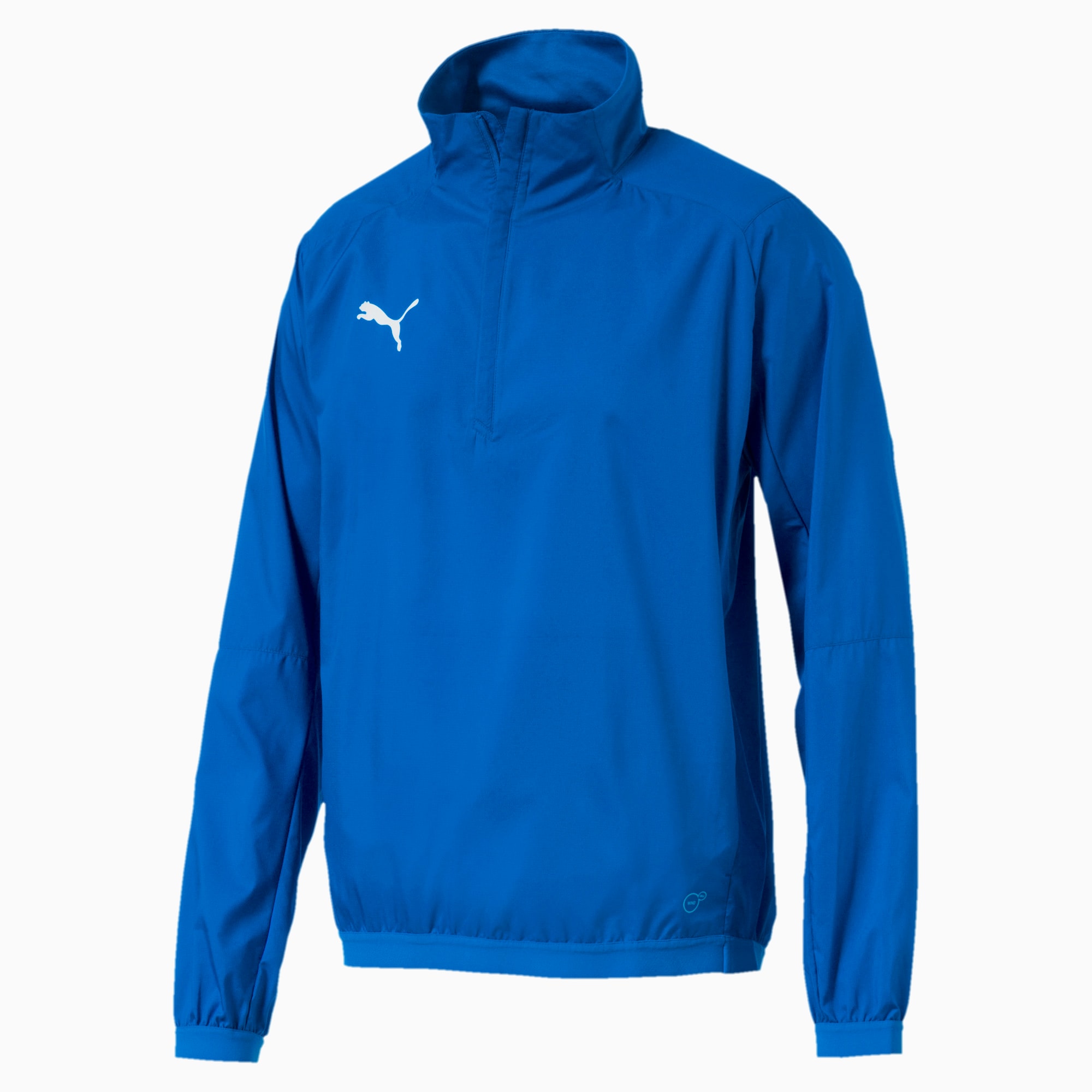 puma -  LIGA Training Quarter Zip Herren Fußball Windbreaker | Mit Aucun | Blau | Größe: XL