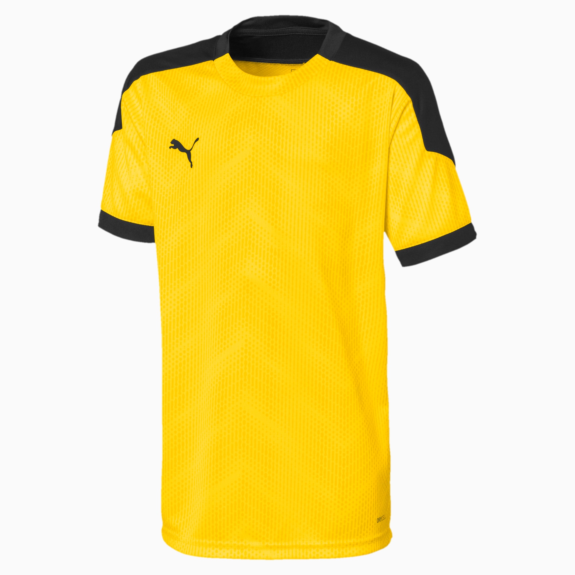 Image of PUMA ftblNXT Graphic Kinder Fußball T-Shirt | Mit Aucun | Gelb/Schwarz | Größe: 164