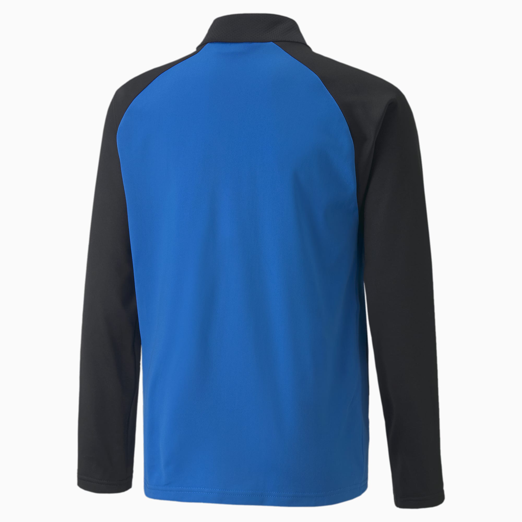 PUMA Teamliga Training Youth Football Jacket, Electric Blue/Black, Size 116, Accessories