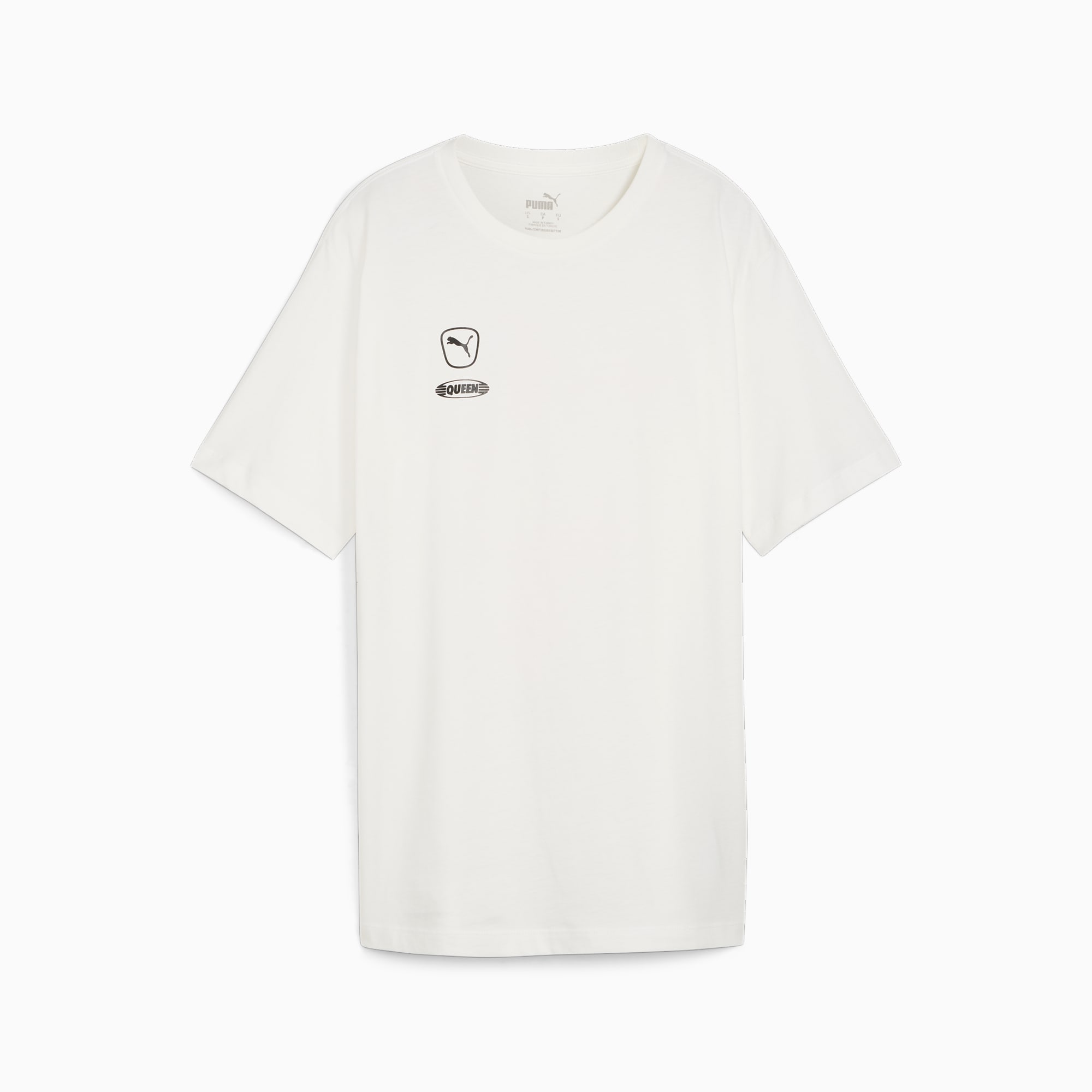 PUMA Queen Voetbal T-shirt Voor Dames, Zwart/Wit