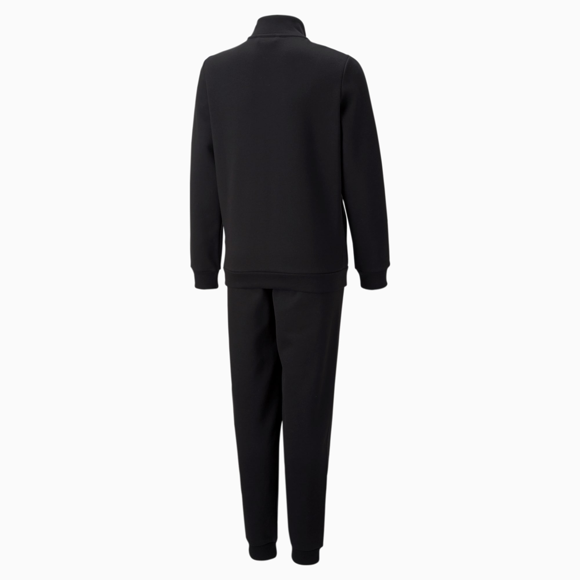 PUMA Tape Sweat Suit Youth, Black, Size 116, Clothing