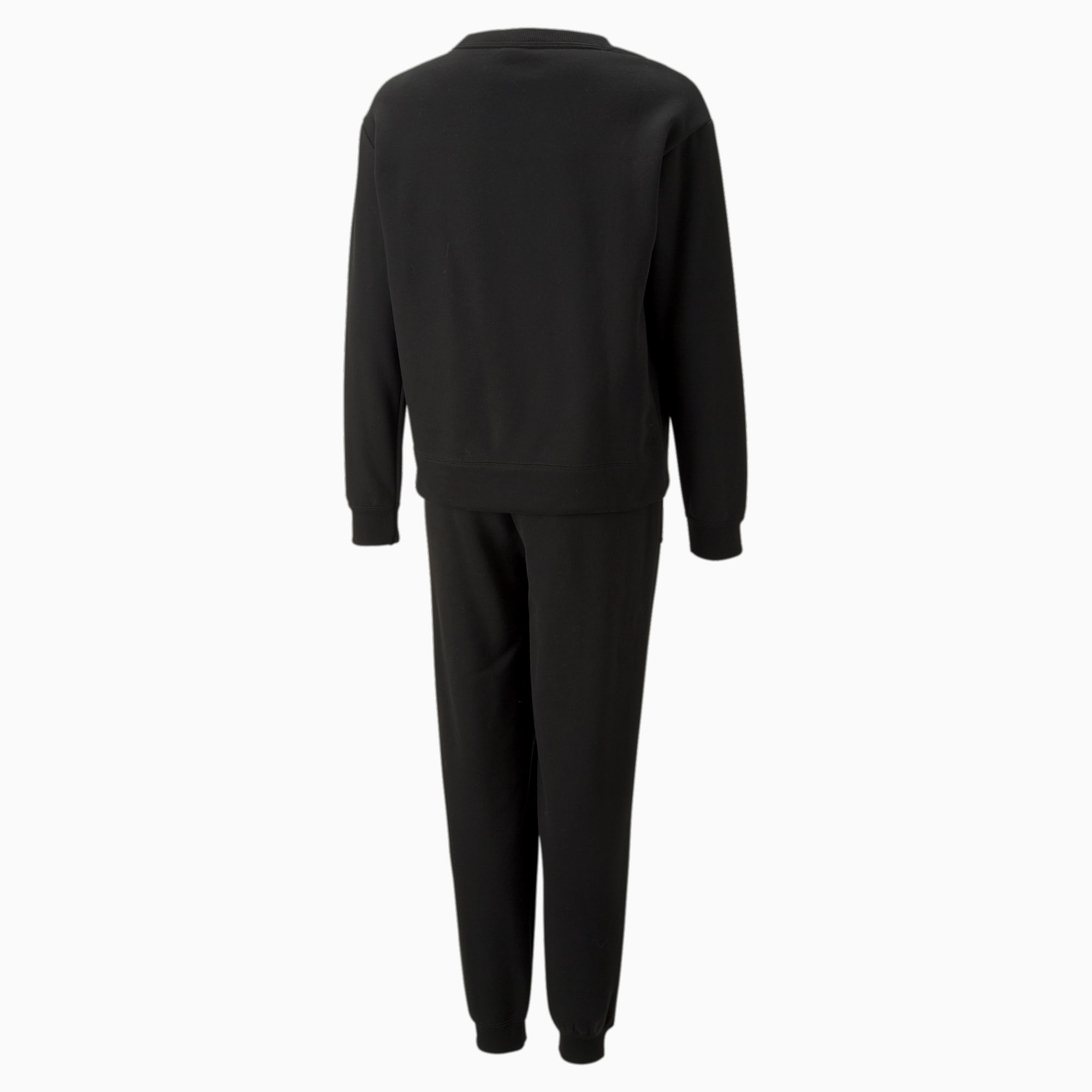 PUMA Loungewear Suit FL G Meisjes Trainingspak - Zwart - Maat 164
