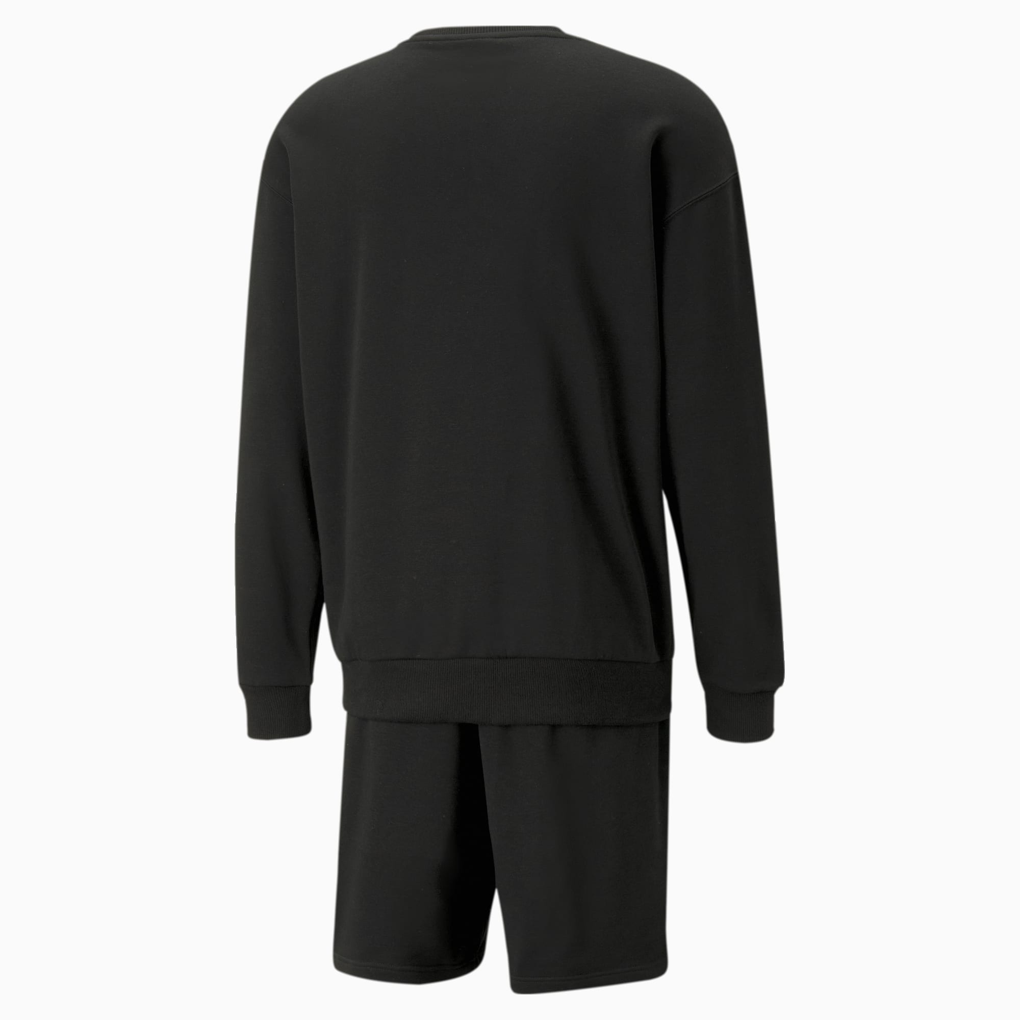 PUMA Relaxed Sweatsuit Voor Heren, Zwart