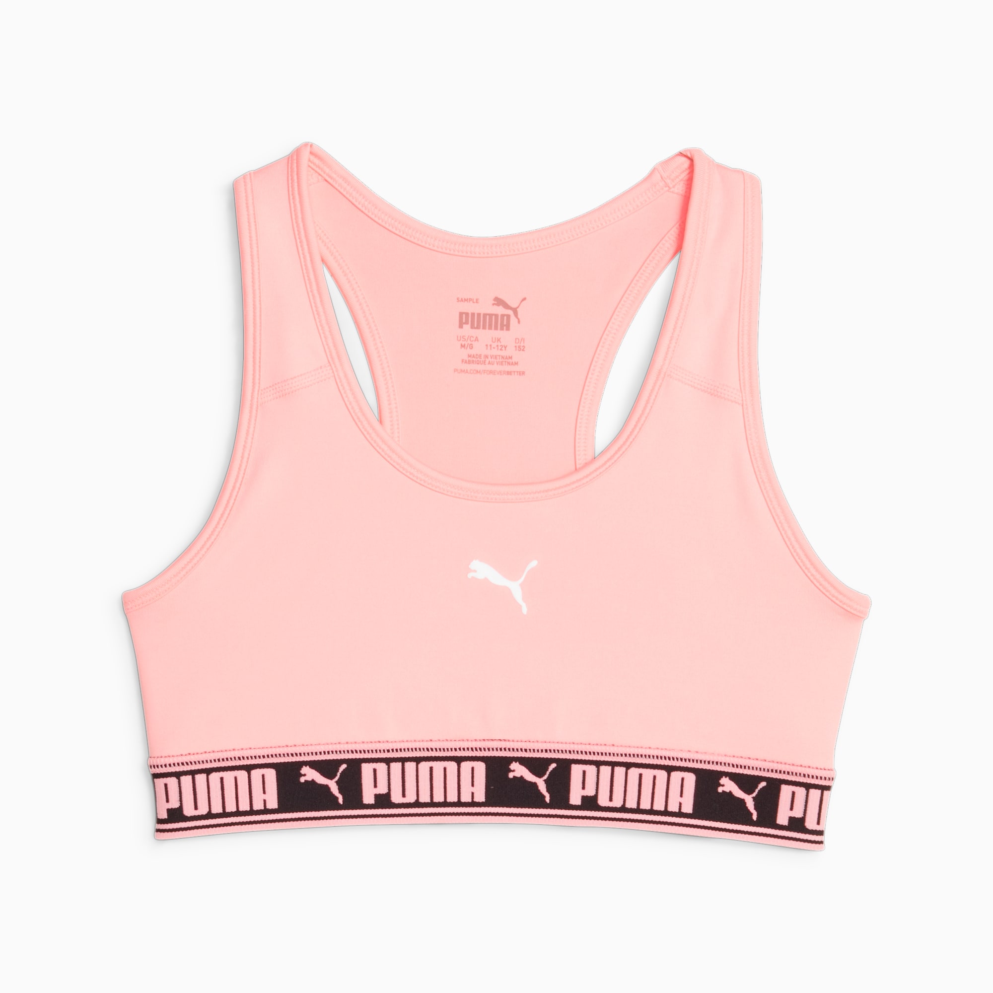 PUMA Strong Bra Youth, Koral Ice, Size 140