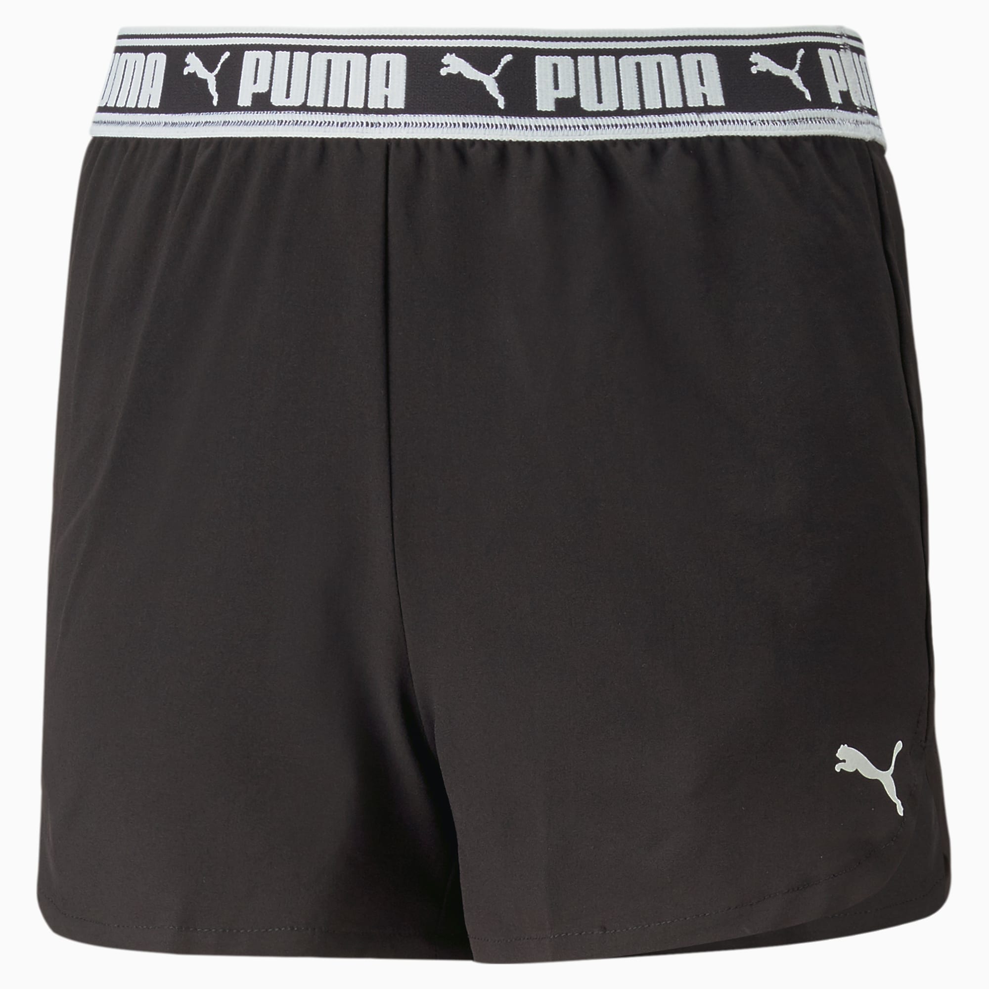 PUMA Strong Woven Shorts Youth, Black, Size 140, Clothing
