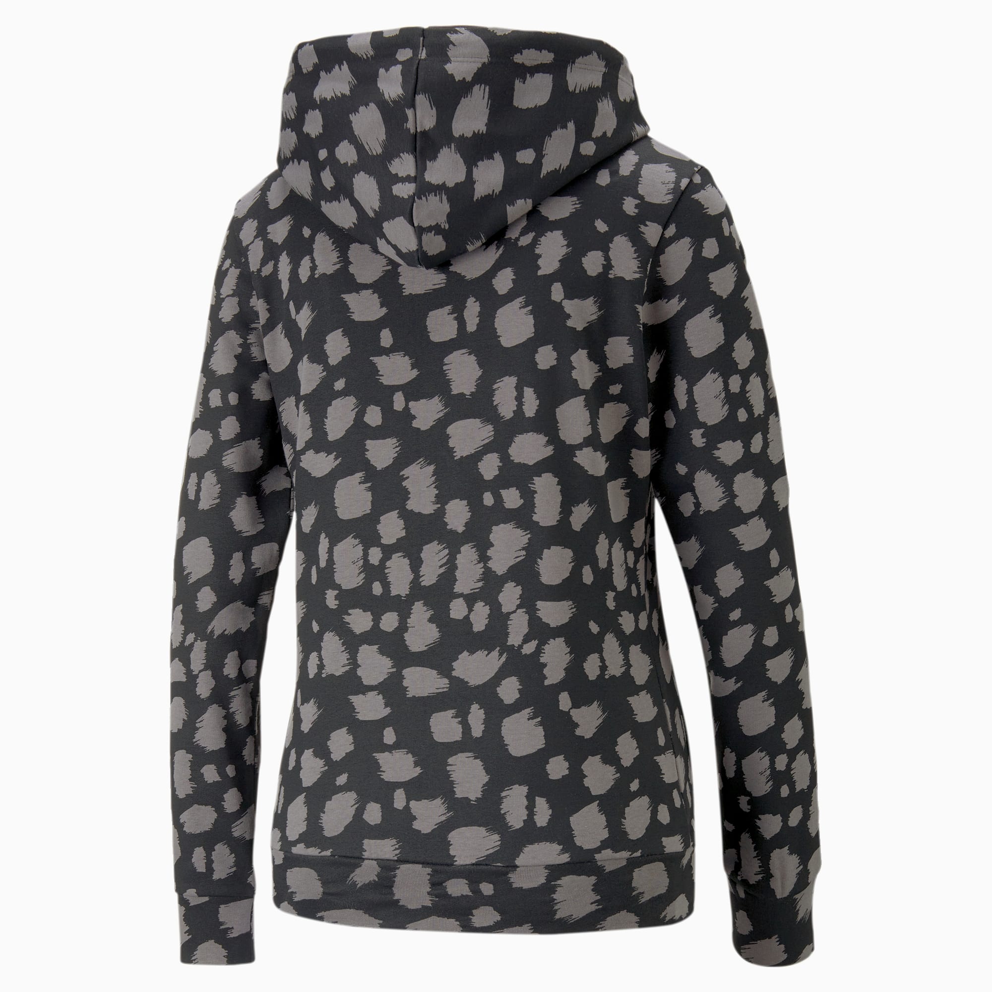 PUMA Essentials+ Animal Hoodie voor Dames, Zwart