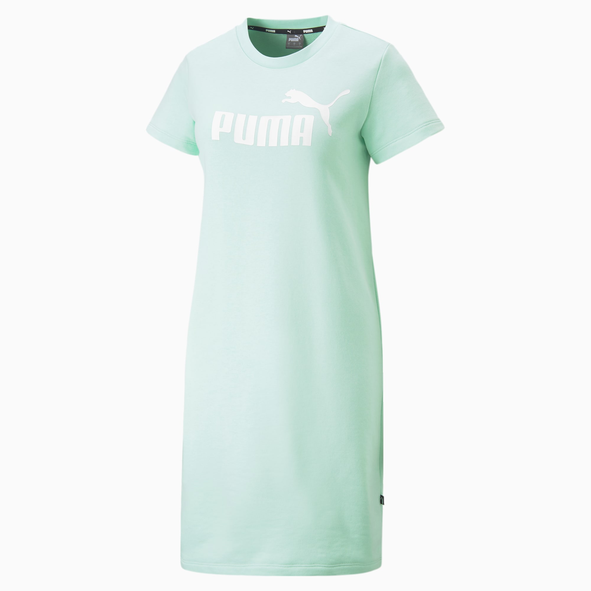 PUMA Essentials Logo Kleid Damen, Blau, Größe: XL, Kleidung