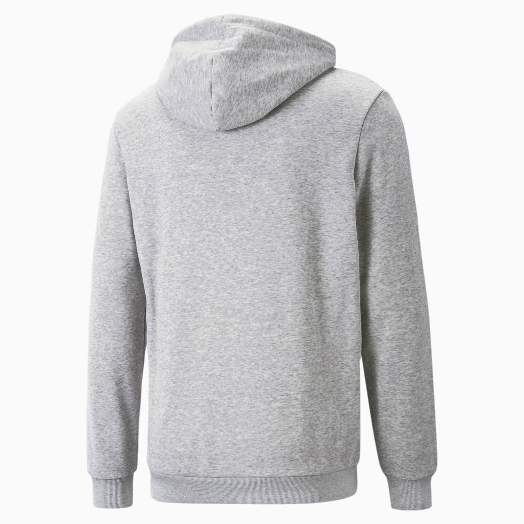 PUMA Essentials+ hoodie met tweekleurig, klein logo voor Dames, Grijs