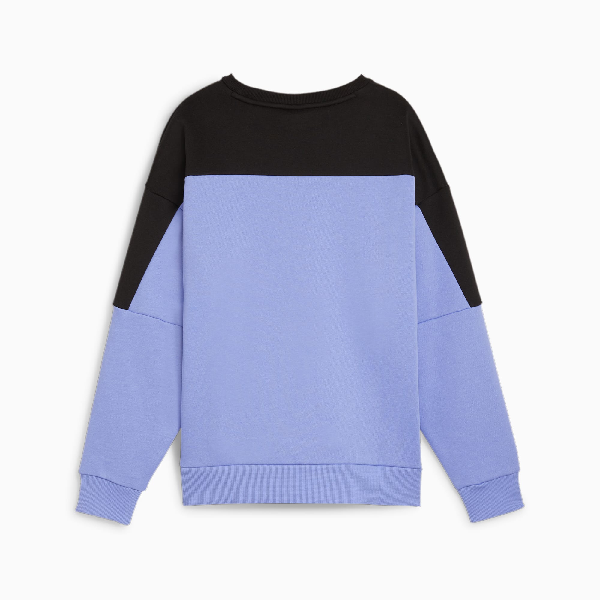 PUMA Around The Block Sweatshirt Met Ronde Hals Voor Dames, Zwart