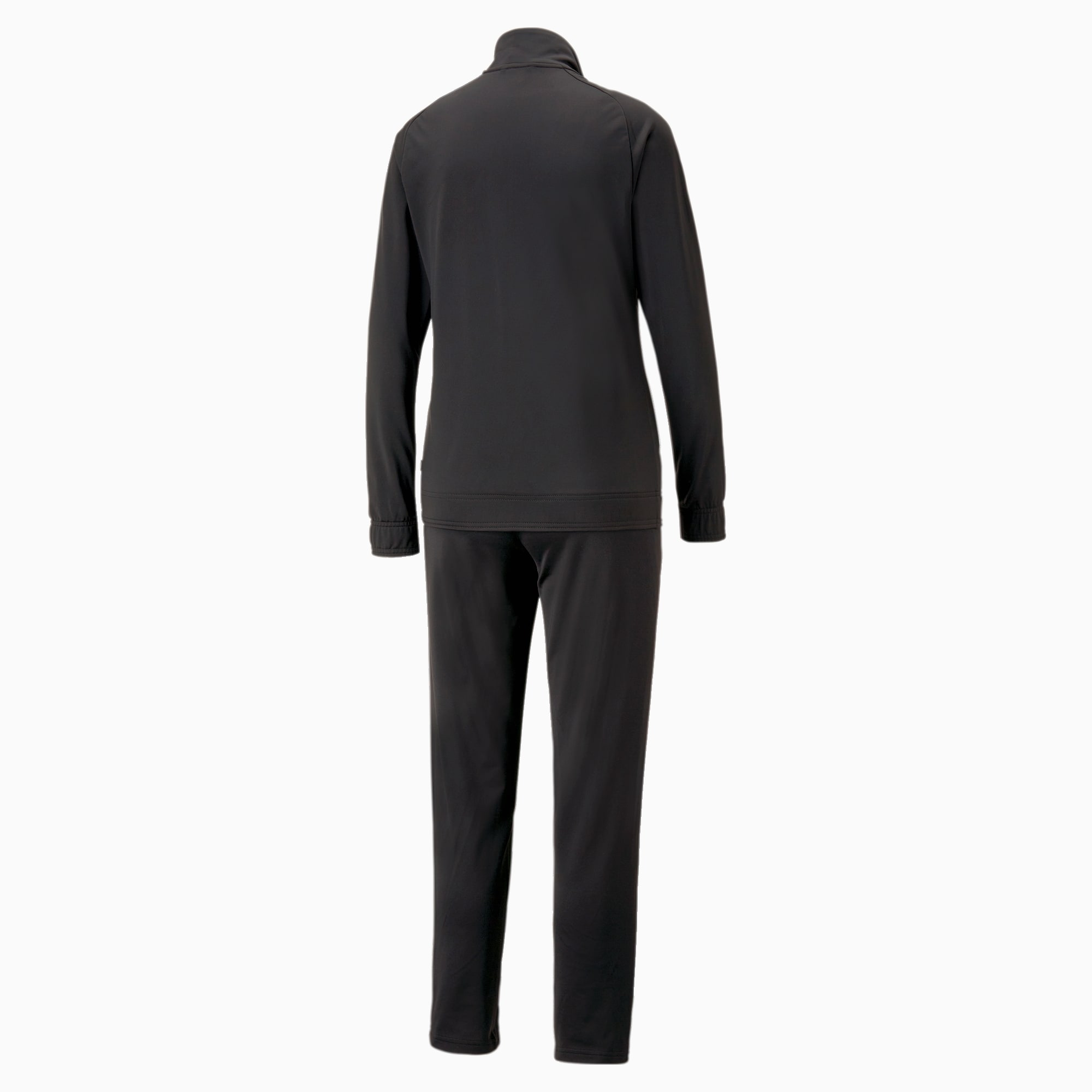 PUMA Classic Trikot-Trainingsanzug OP Damen, Schwarz, Größe: XL, Kleidung