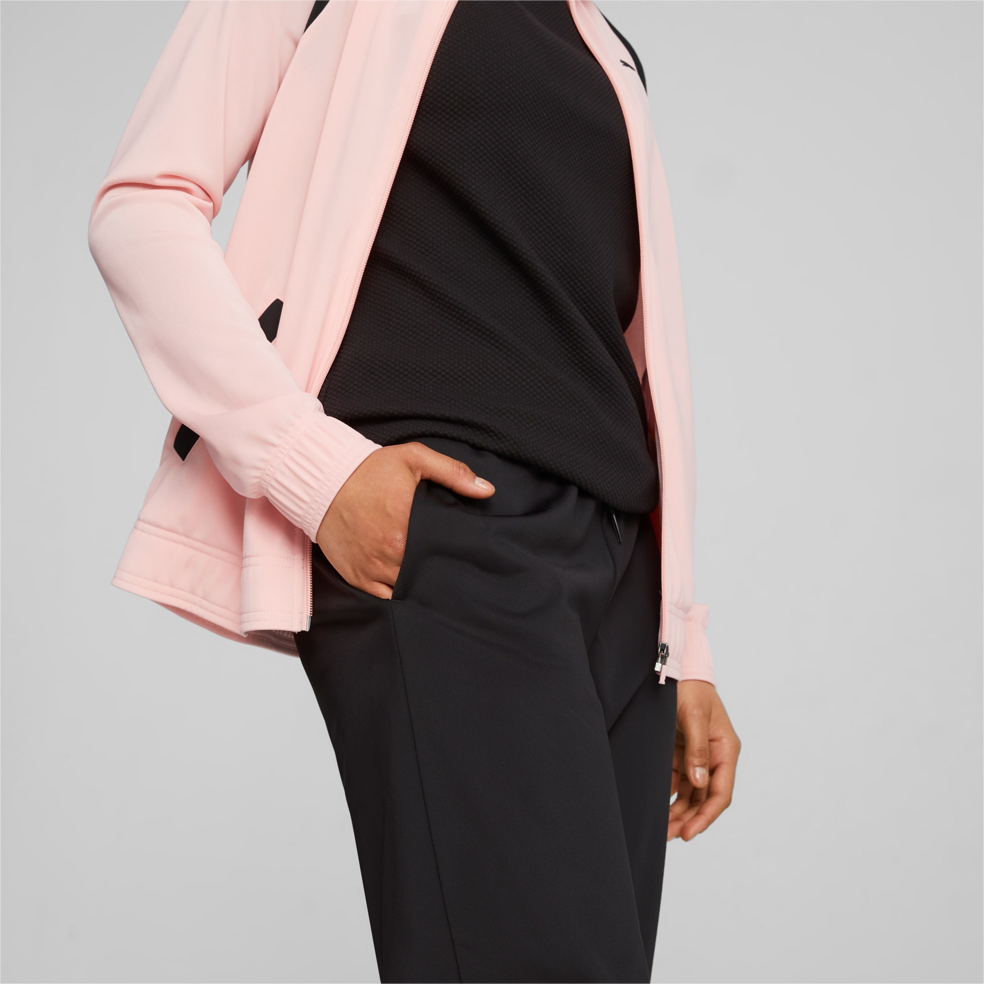 PUMA Classic Trikot-Trainingsanzug OP Damen, Mehrfarbig, Größe: S, Kleidung