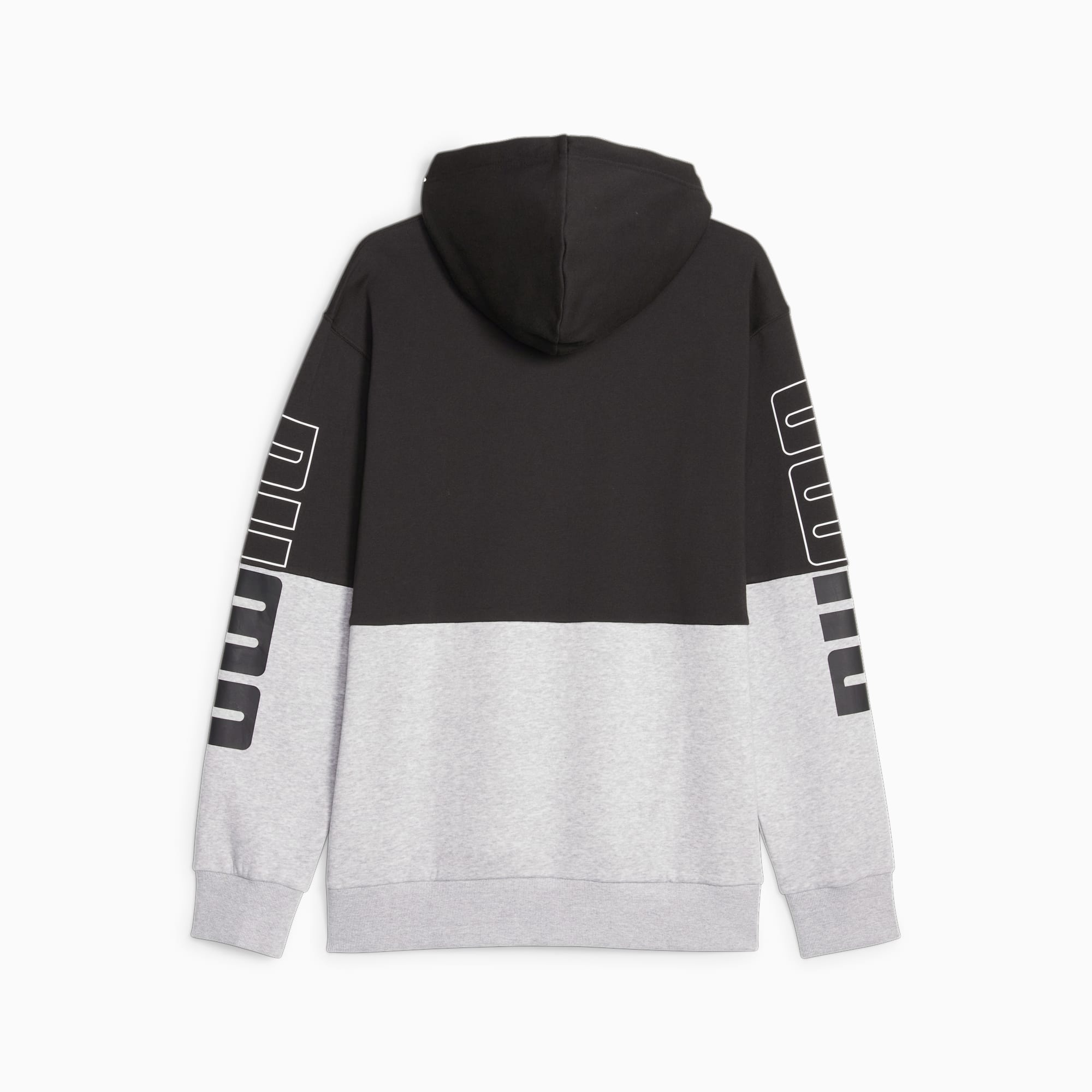 PUMA POWER Colourblock hoodie voor Dames, Grijs