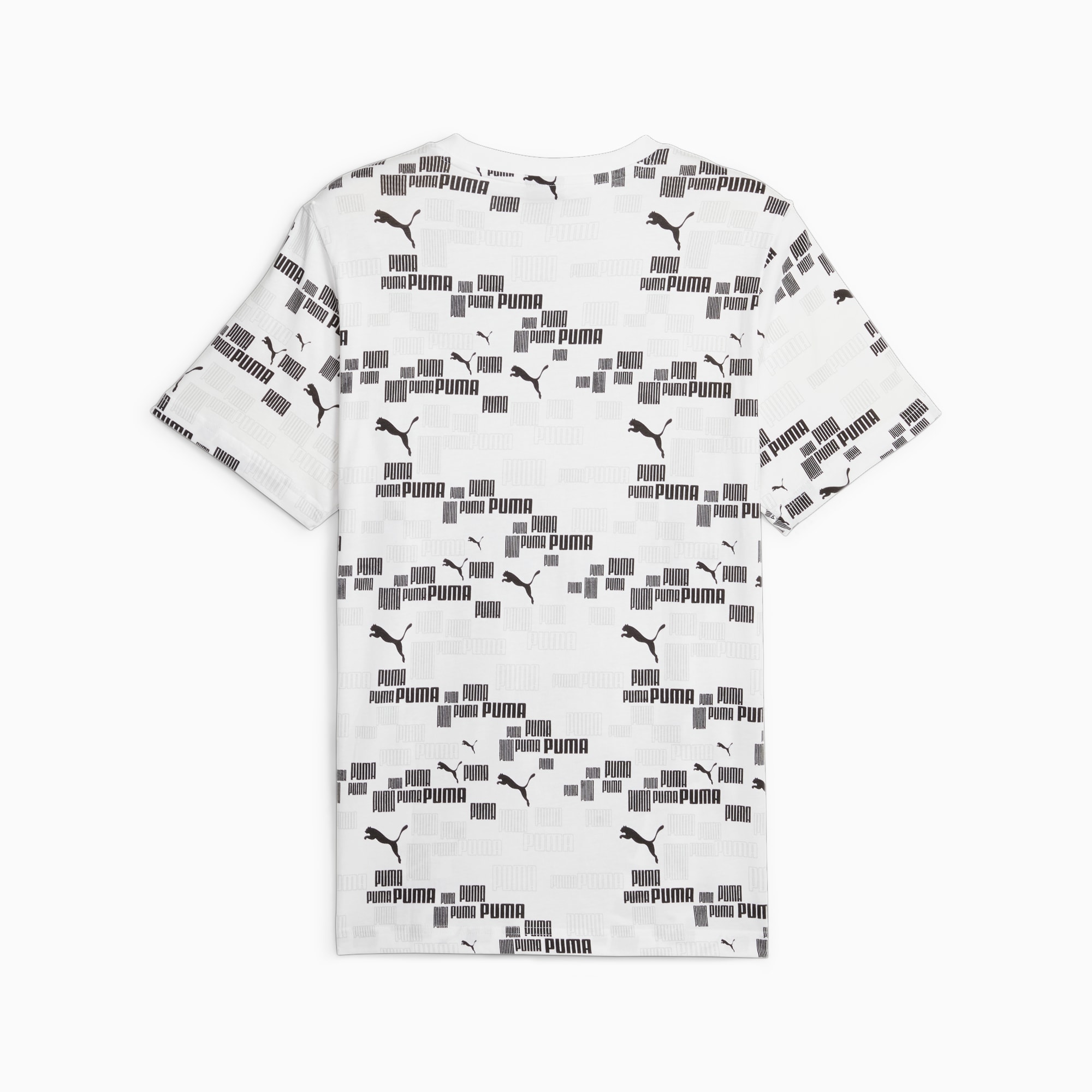 PUMA ESS+ LOGO LAB T-shirt voor Heren, Wit