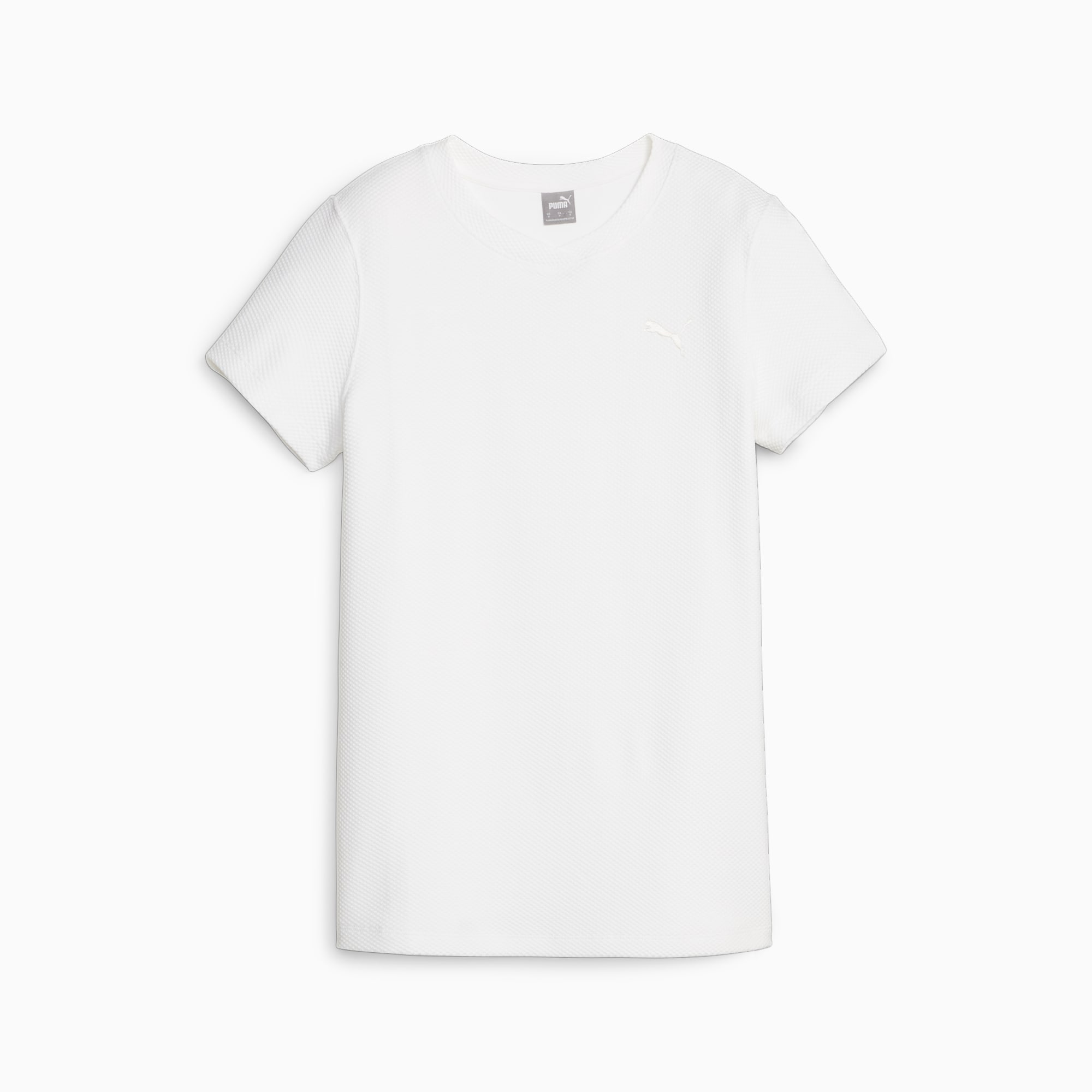 PUMA Camiseta Estructurada Her Para Mujer, Blanco