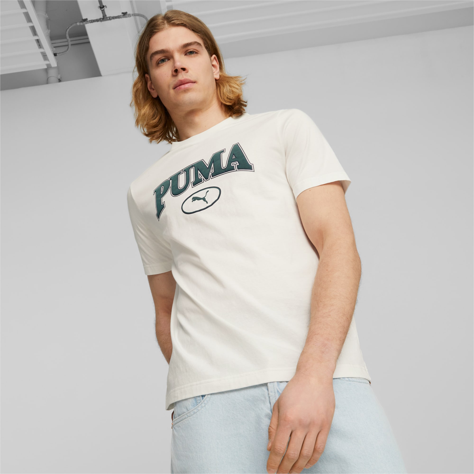 T-Shirt PUMA SQUAD Homme, Blanc