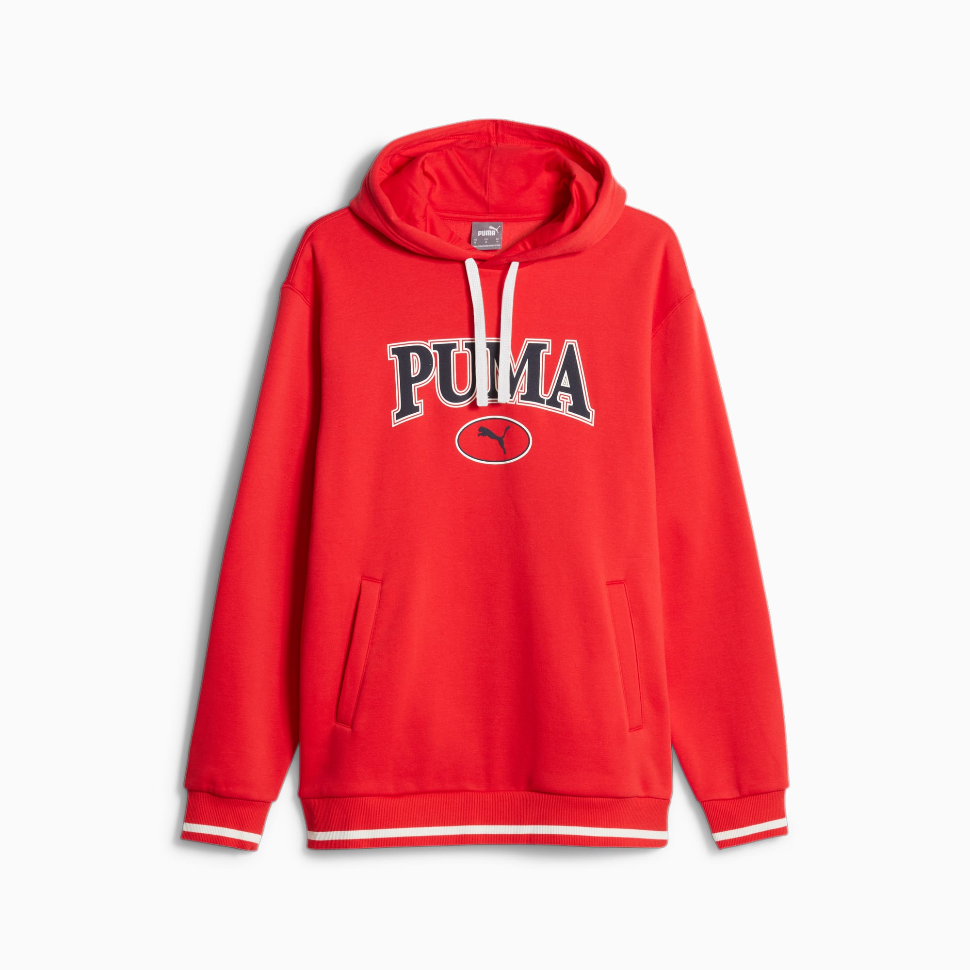 PUMA Squad Men's Hoodie, For All Time Red, Size XS, Clothing