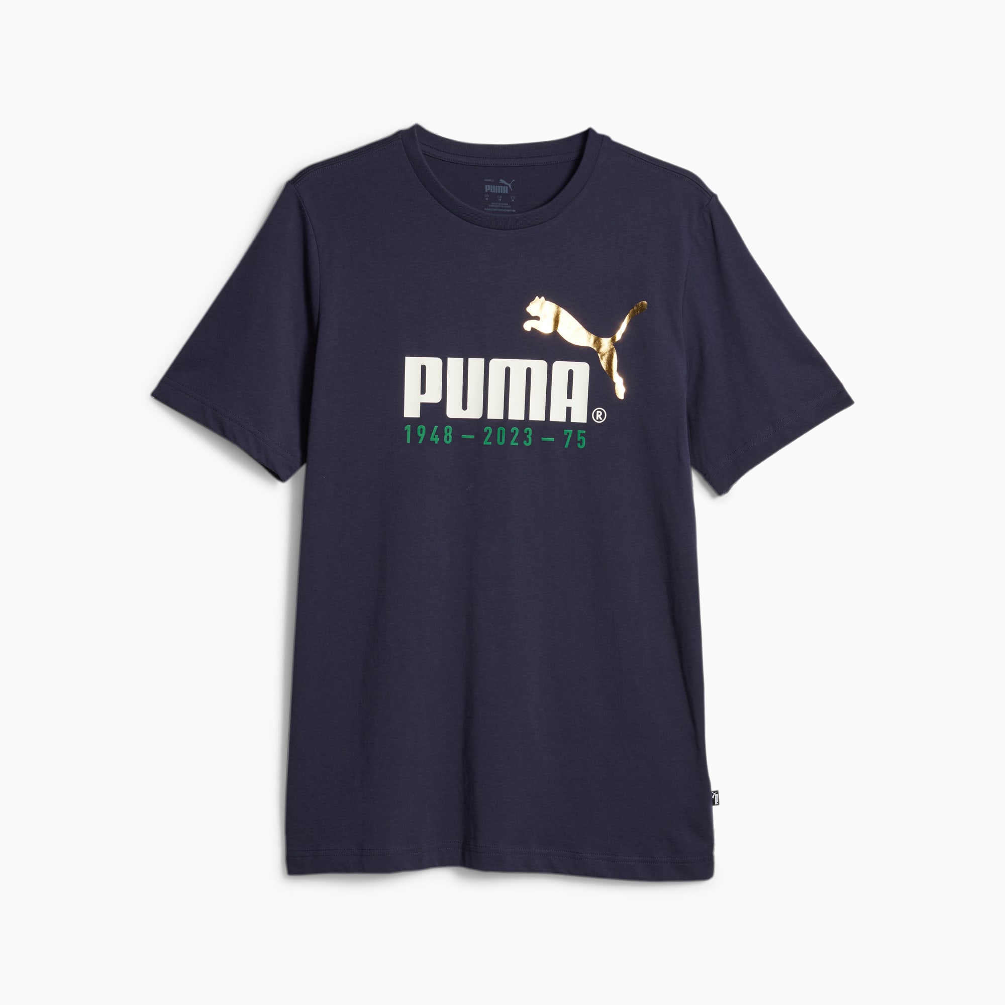 T-Shirt à Logo PUMA No.1 Pour Homme, Bleu