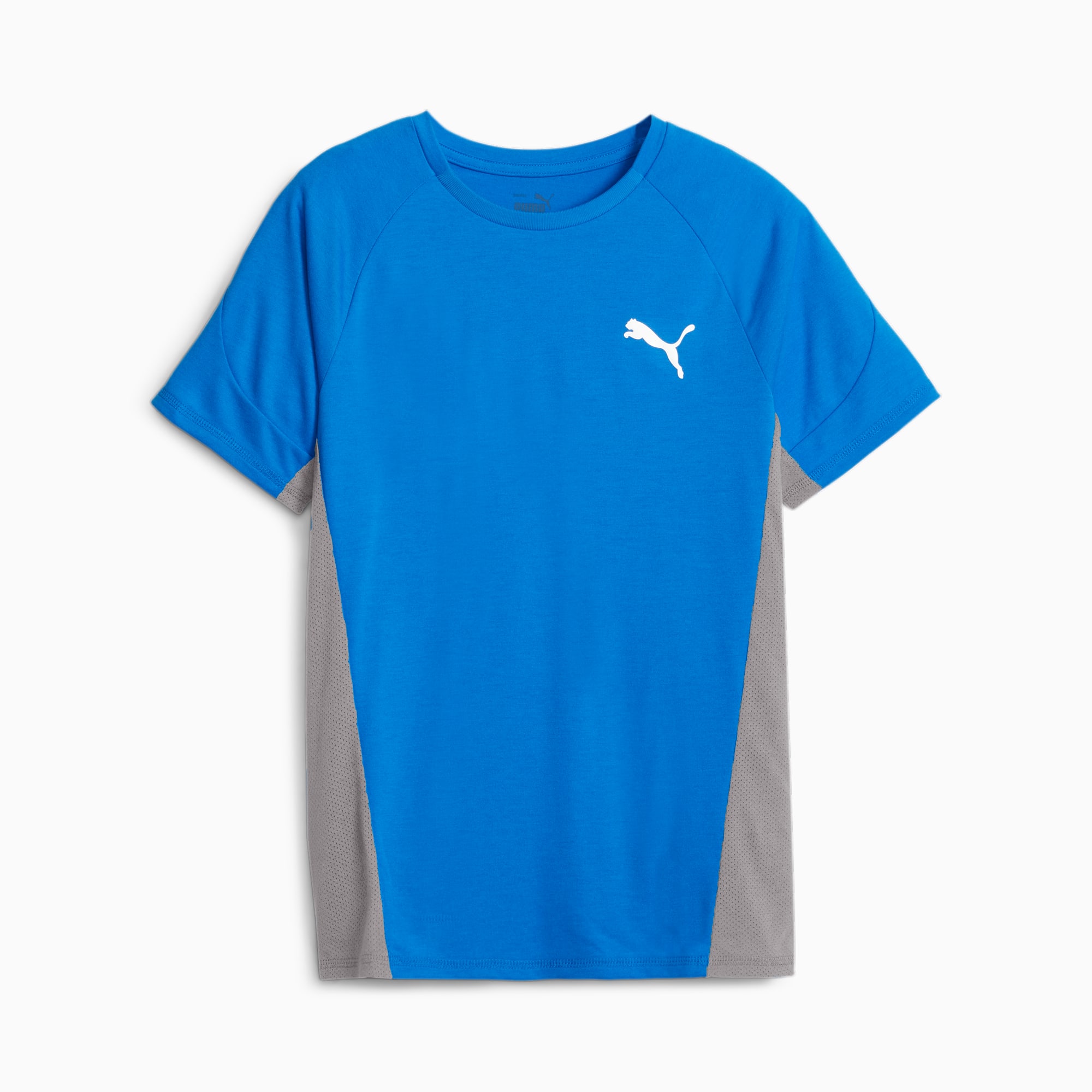 PUMA Evostripe Youth T-Shirt, Racing Blue, Size 116, Clothing